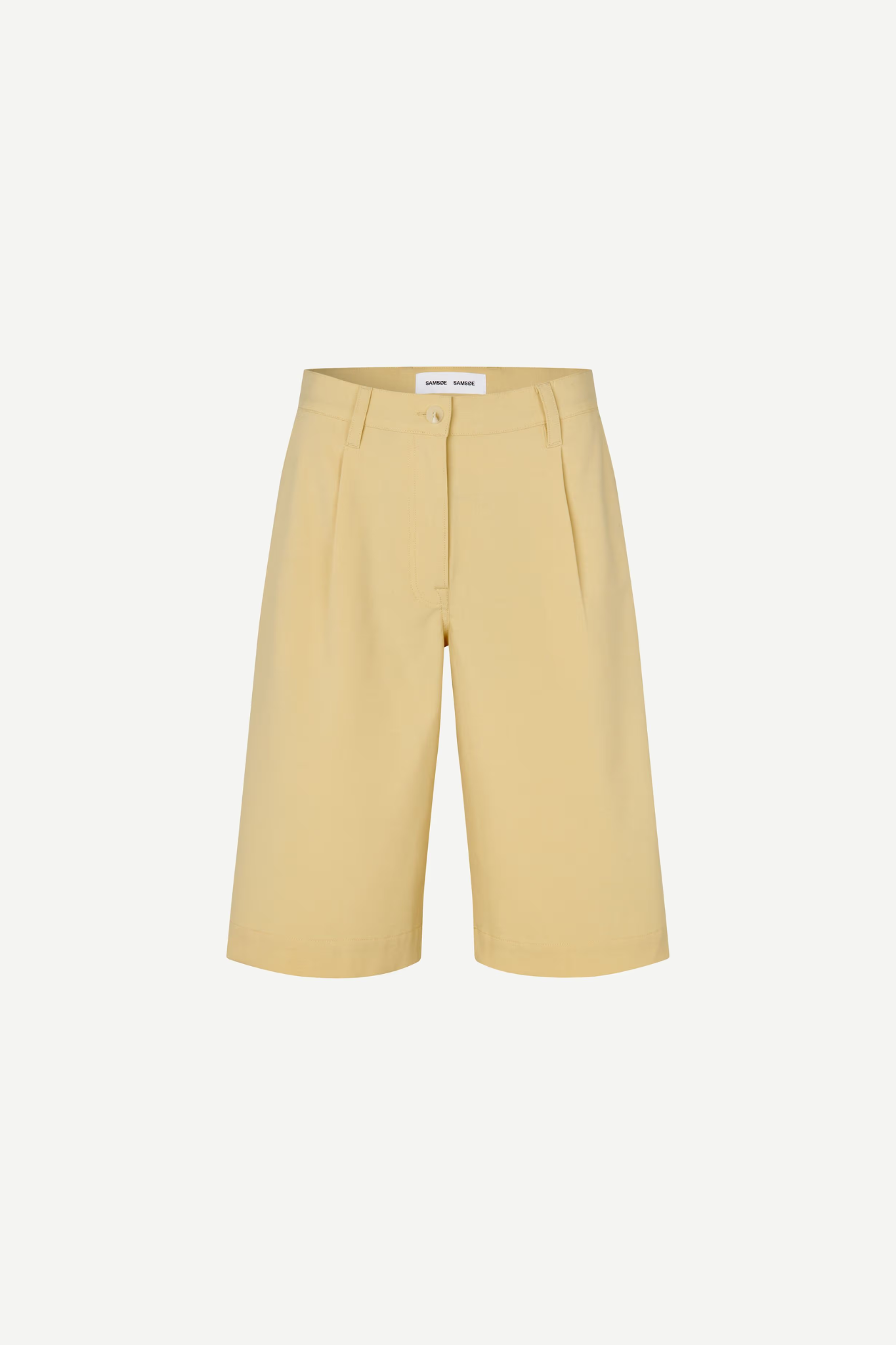 HARPER PLEAT SHORTS - STRAW