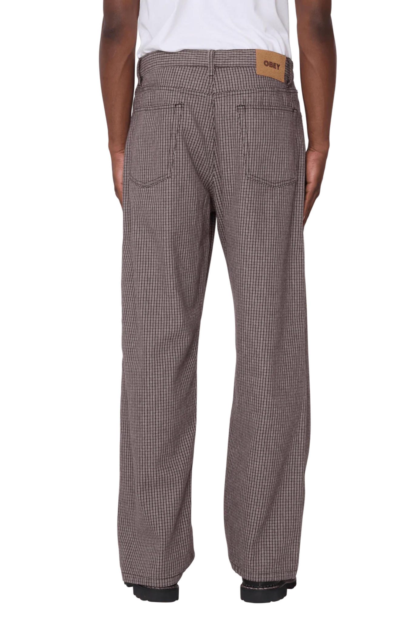 CLASSIC BAGGY PLAID DENIM - AFTER DARK MULTI