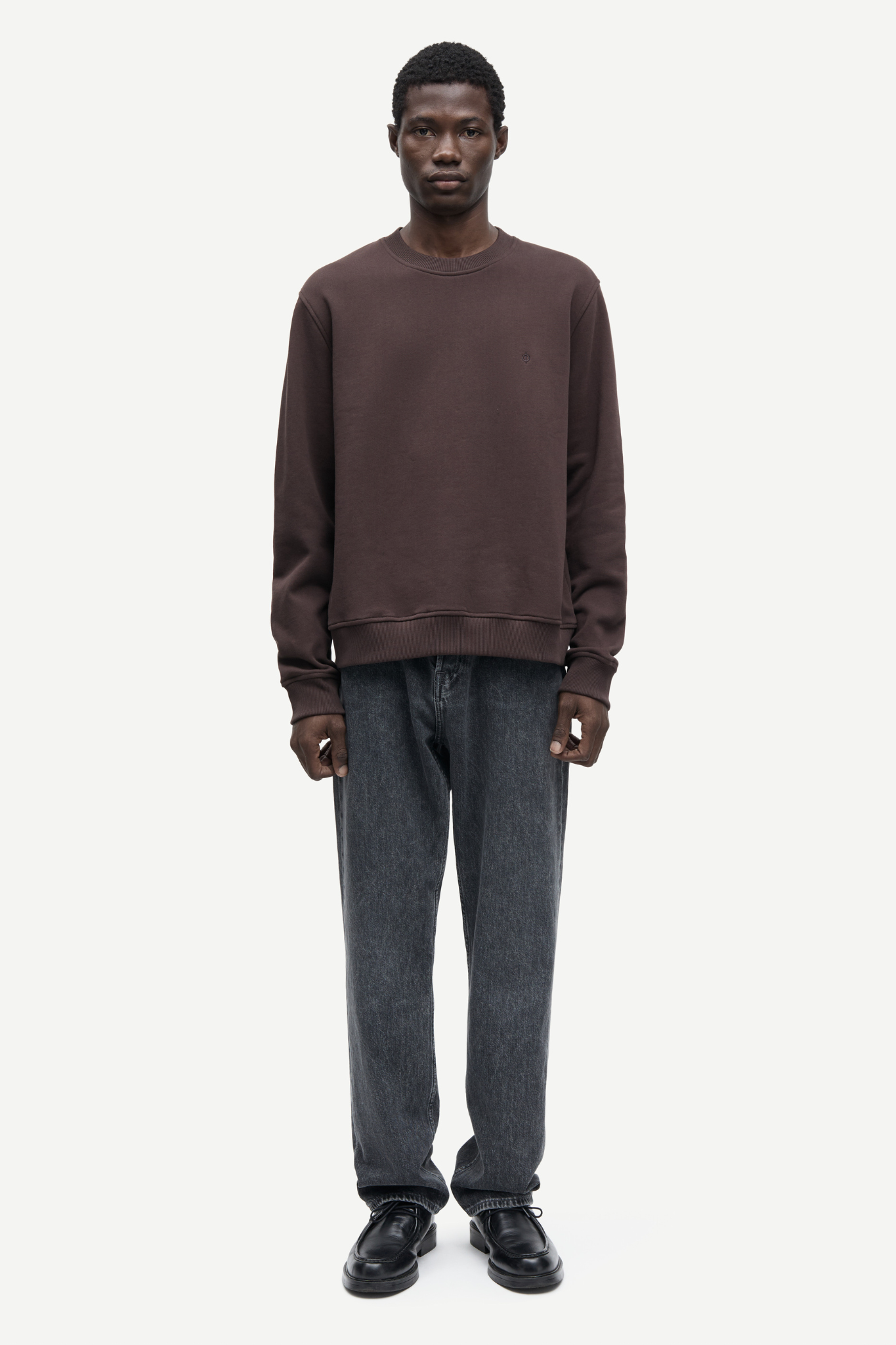 OTTO SWEATSHIRT - BLACK COFFEE