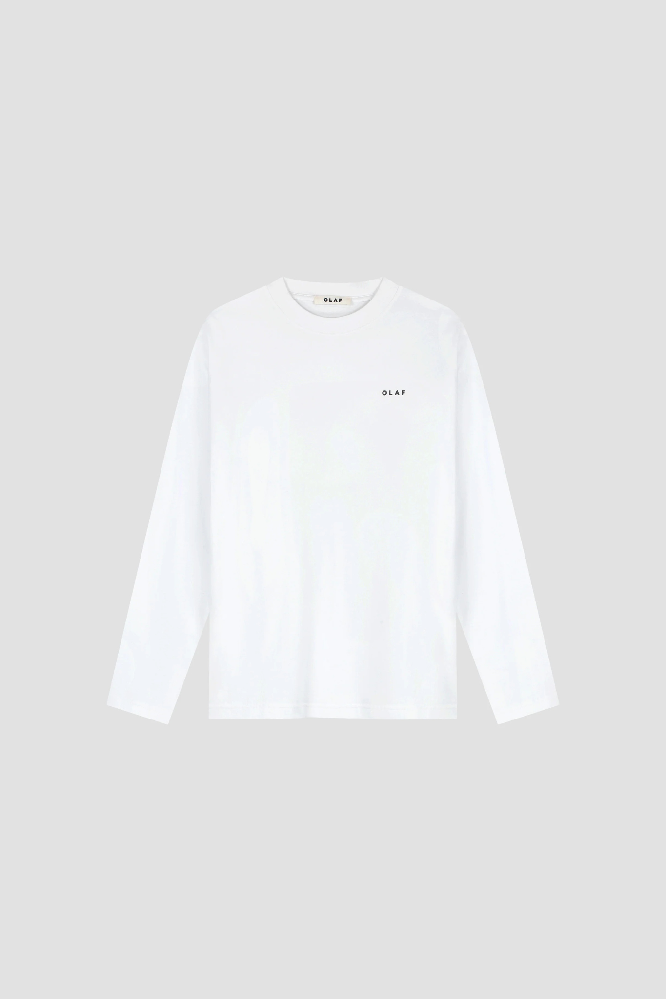 BROKEN PLATE LS T-SHIRT - OPTICAL WHITE