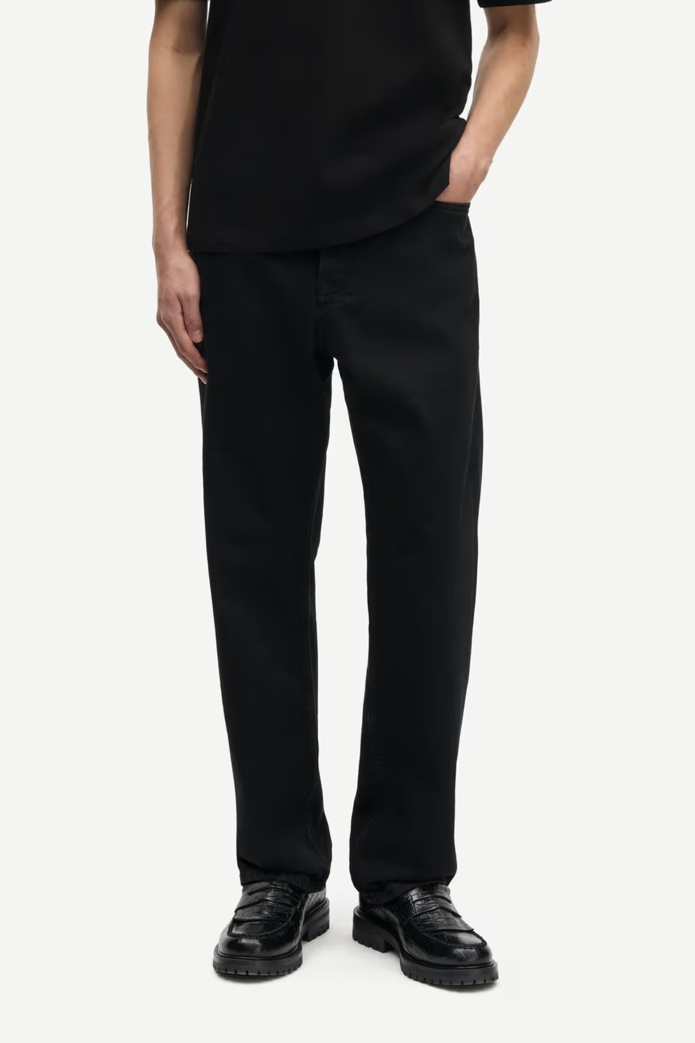 EDDIE JEANS - BLACK RINSE