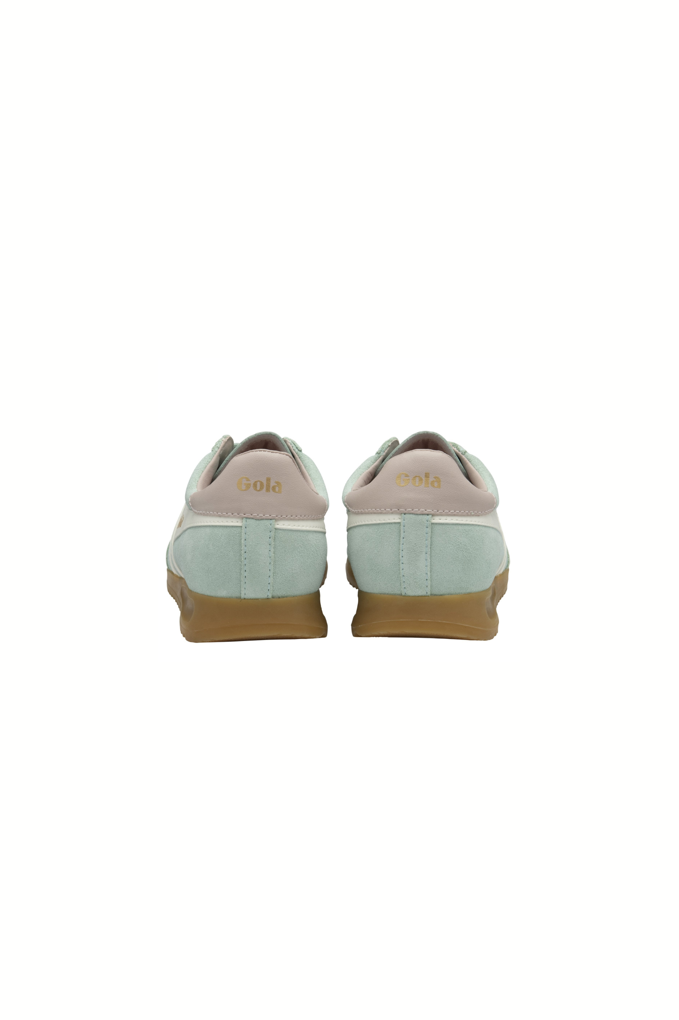 GOLA TORPEDO WOMEN SNEAKERS - SURF/OFF WHITE/ROSE. Back view