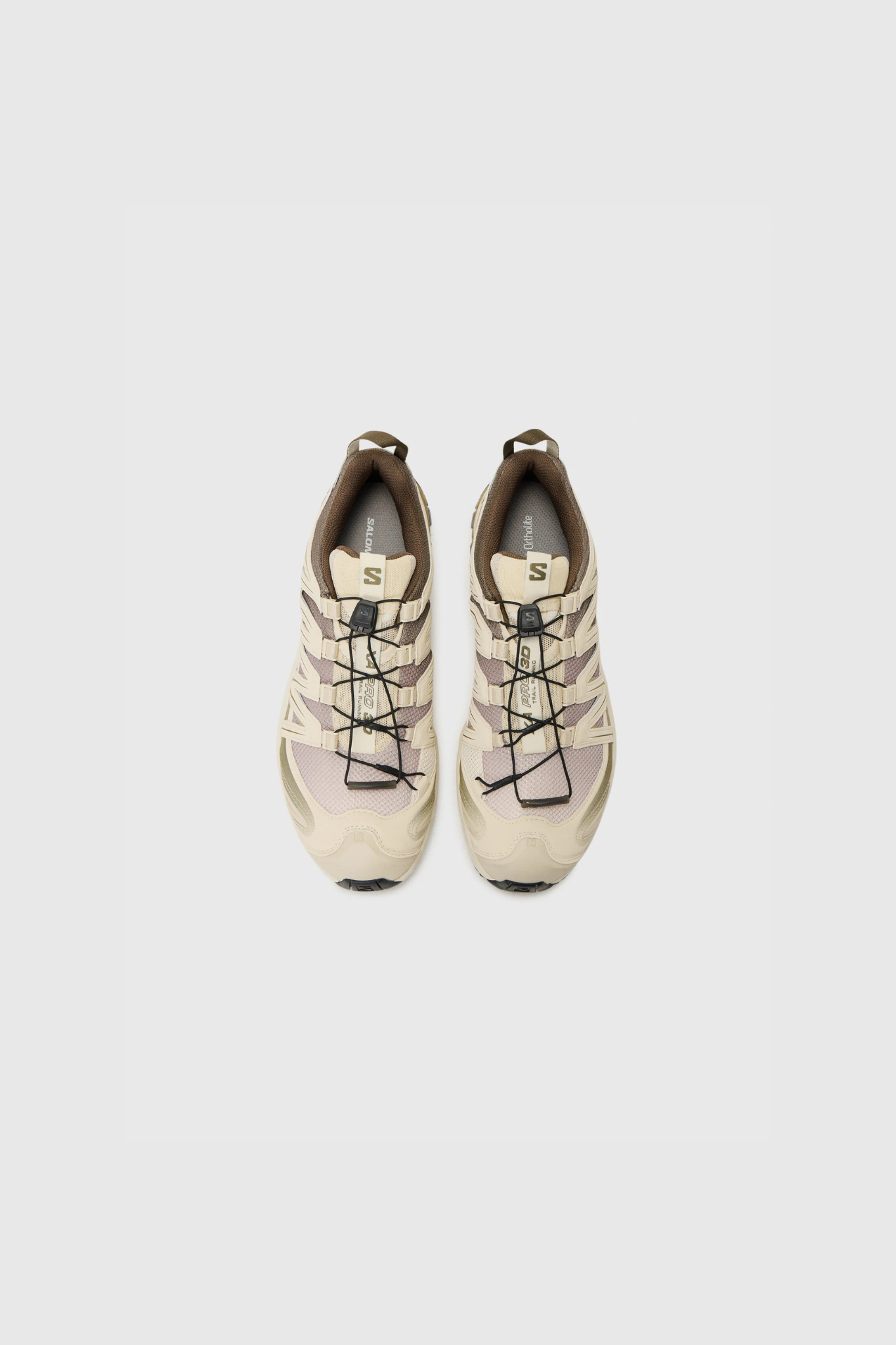 XA PRO 3D WOMEN SNEAKERS - STONE GRAY/ALMOND MILK/BLACK