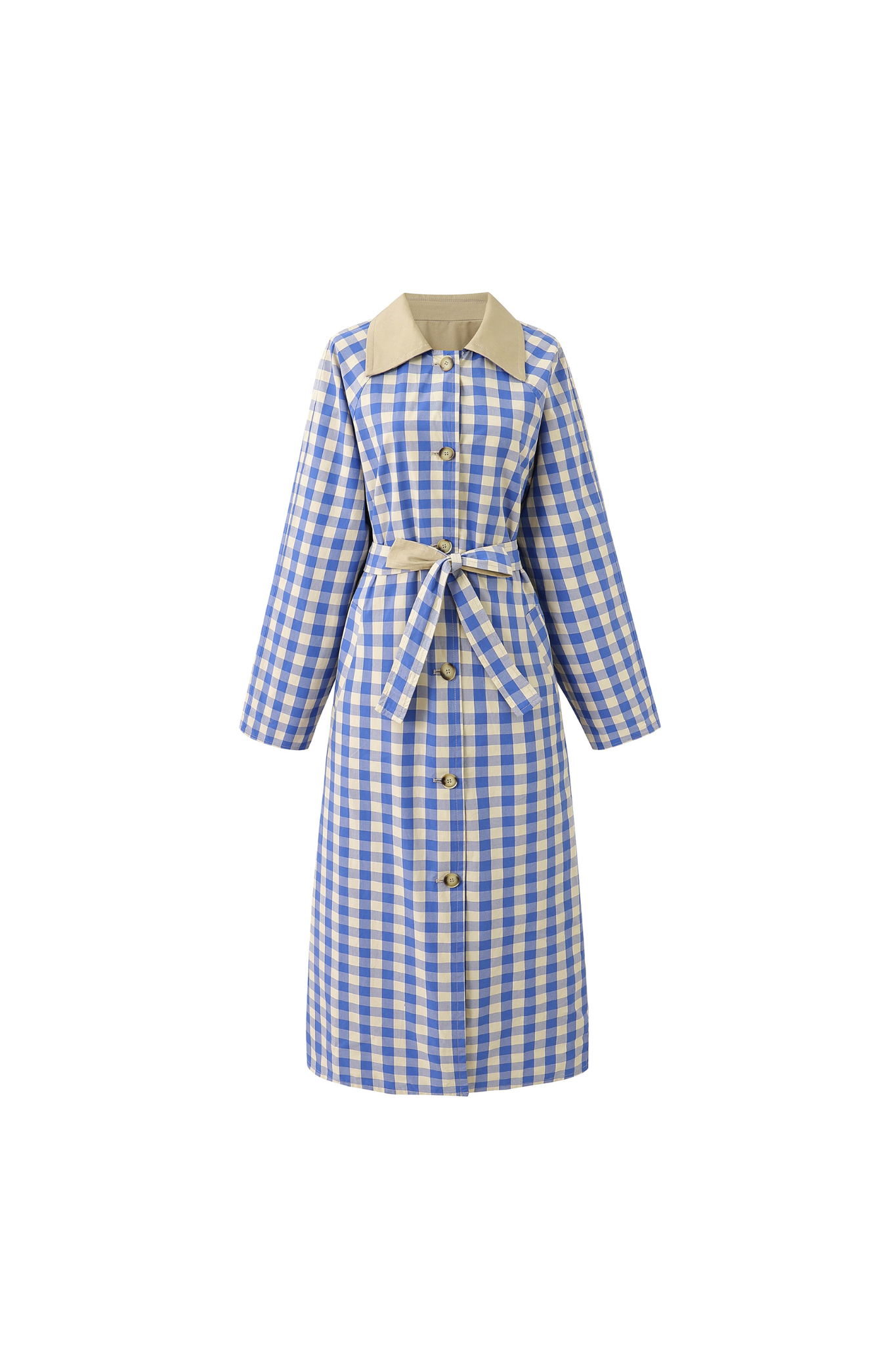POCAHONTAS COAT - AZURE BLUE