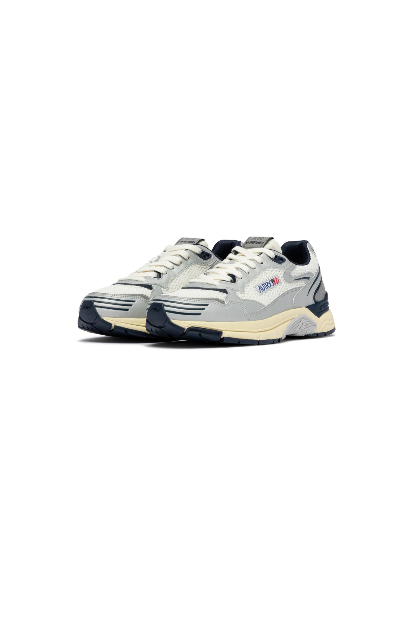 HYLW-MV04 - HYPERWAY LOW WOMEN SNEAKERS - MESH/MIR SILV/SPBLU