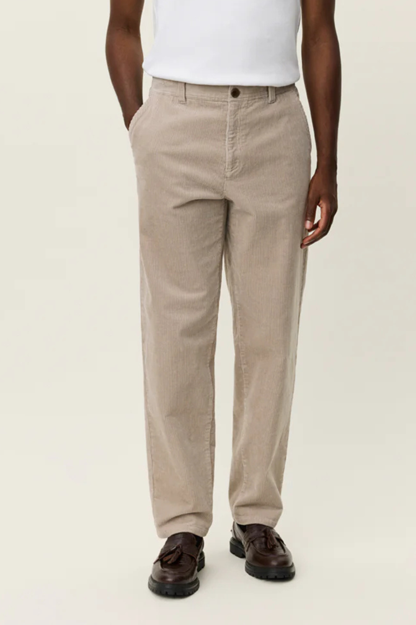 KODY CORDUROY PANTS - LIGHT SAND