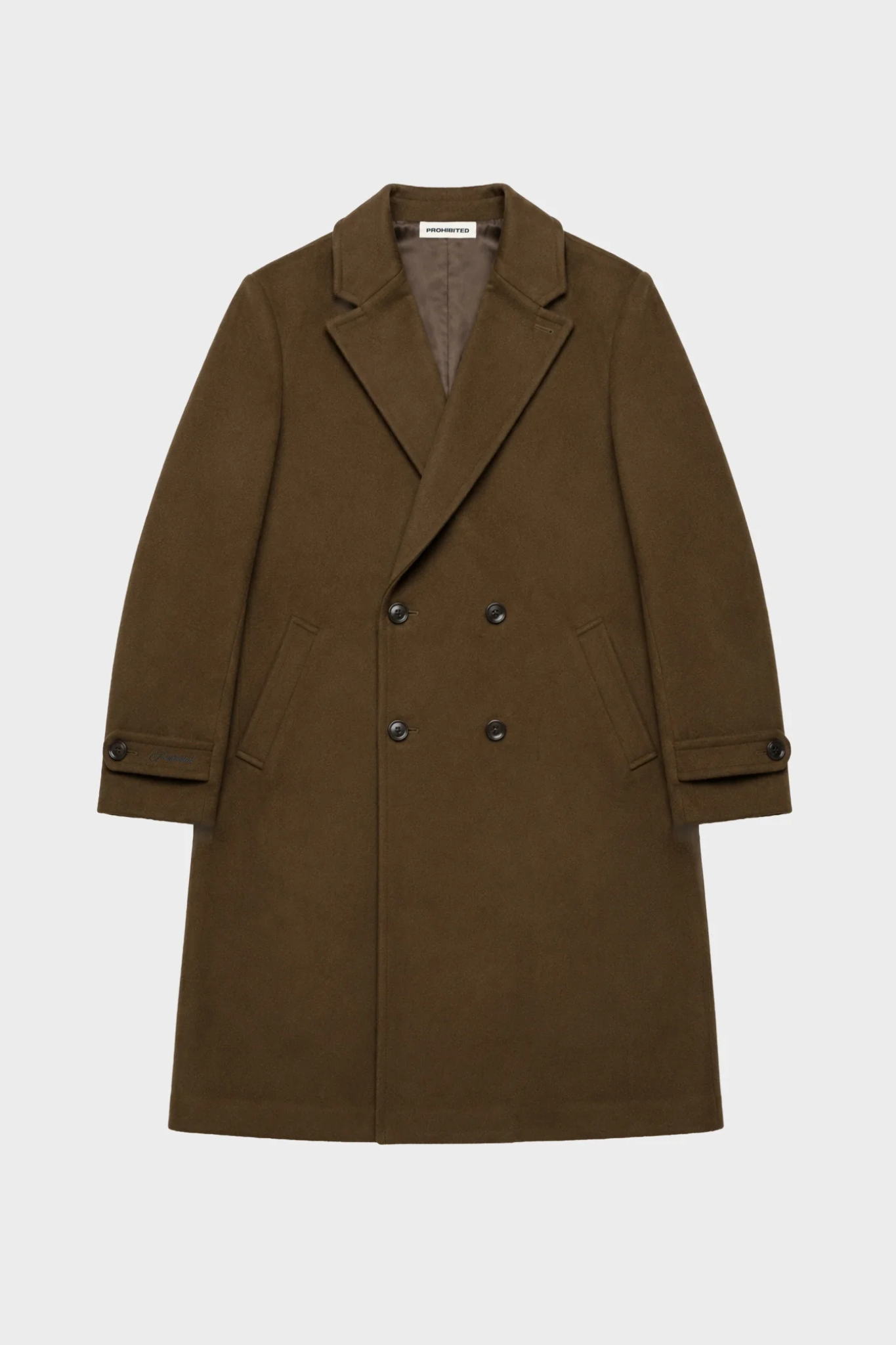 LODGE COAT - DARK KHAKI