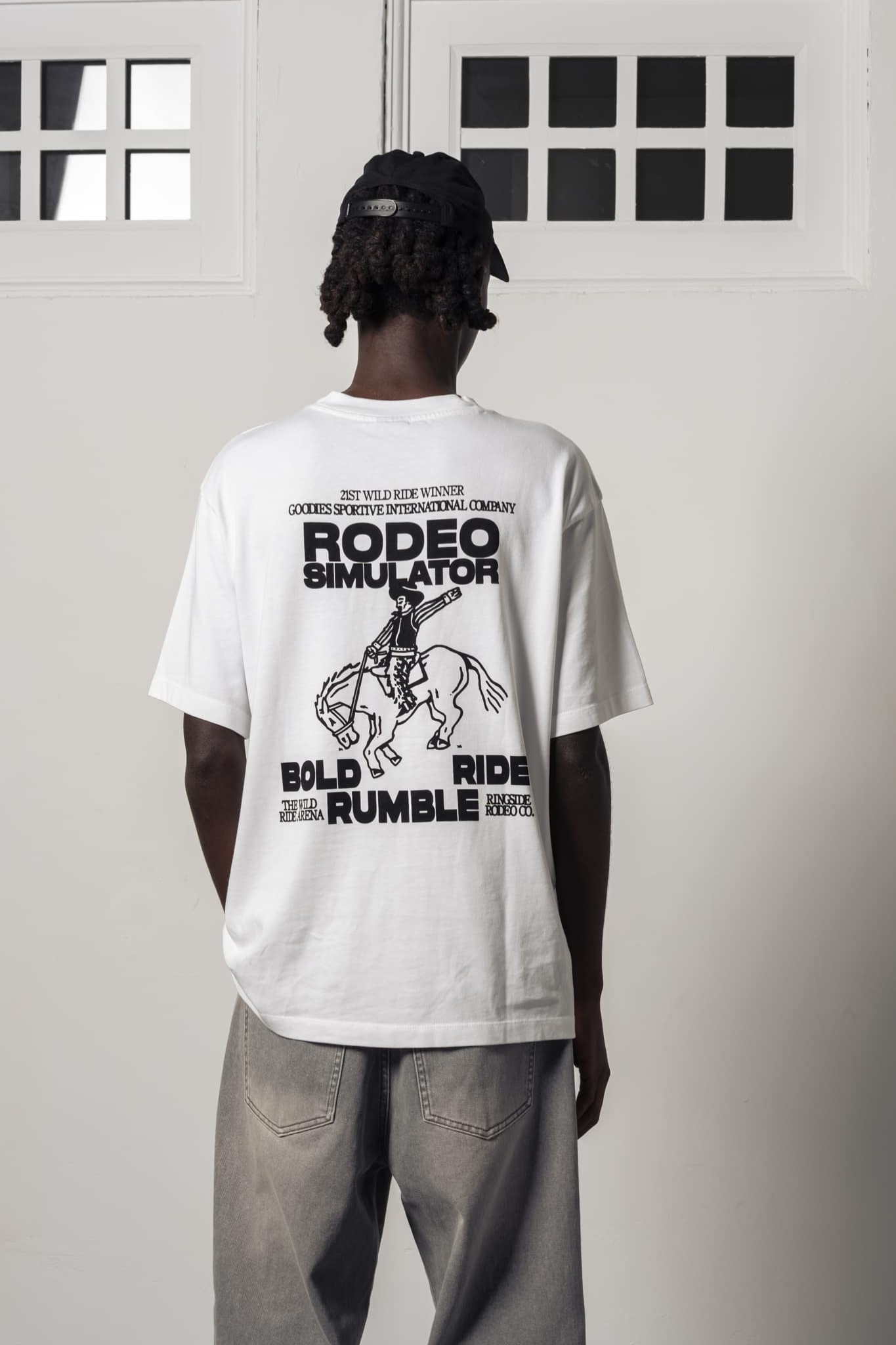 RODEO SIMULADOR T-SHIRT - WHITE