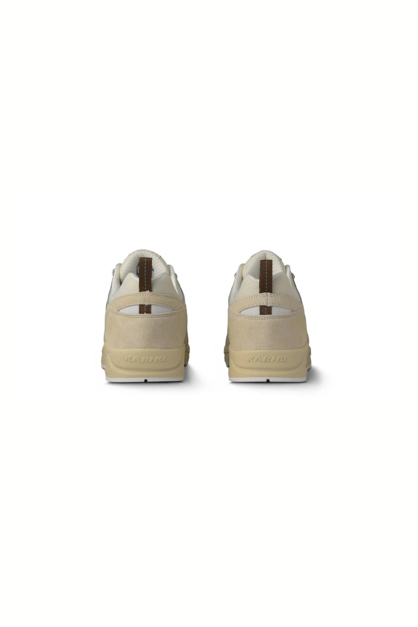 KARHU FUSION 2.0 WOMEN SNEAKERS - TURTLEDOVE/CAPPUCCINO. Back view