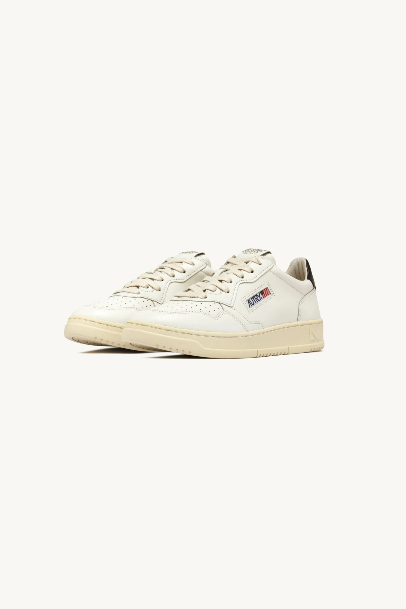 AULW-LL12 - MEDALIST LOW WOMEN SNEAKERS - LEATHER/LEAT WHT/SPACE