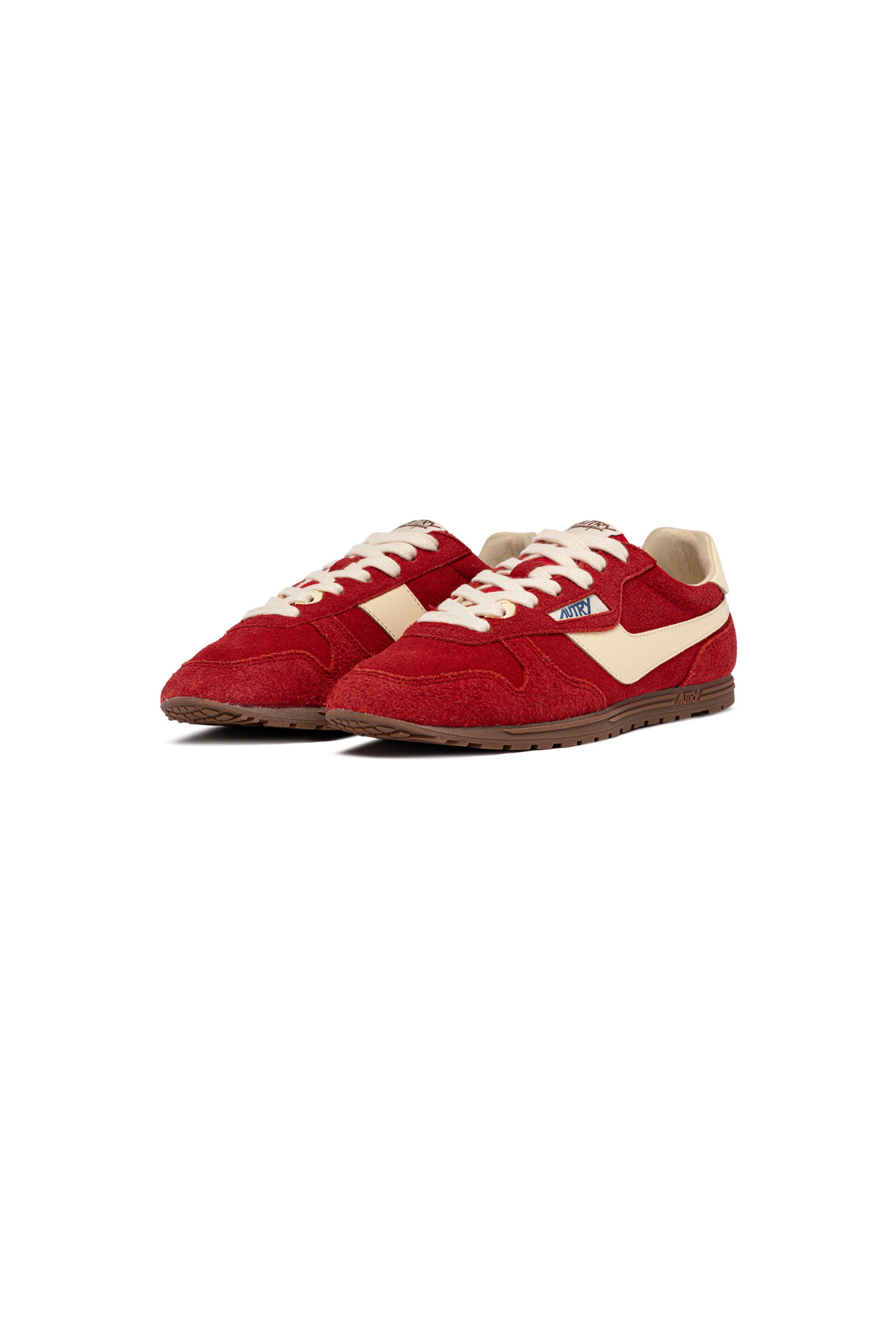 WSLW-UB08 - WINDSPIN LOW WOMEN SNEAKERS - SUEDE/LEAT RUBY/RUT