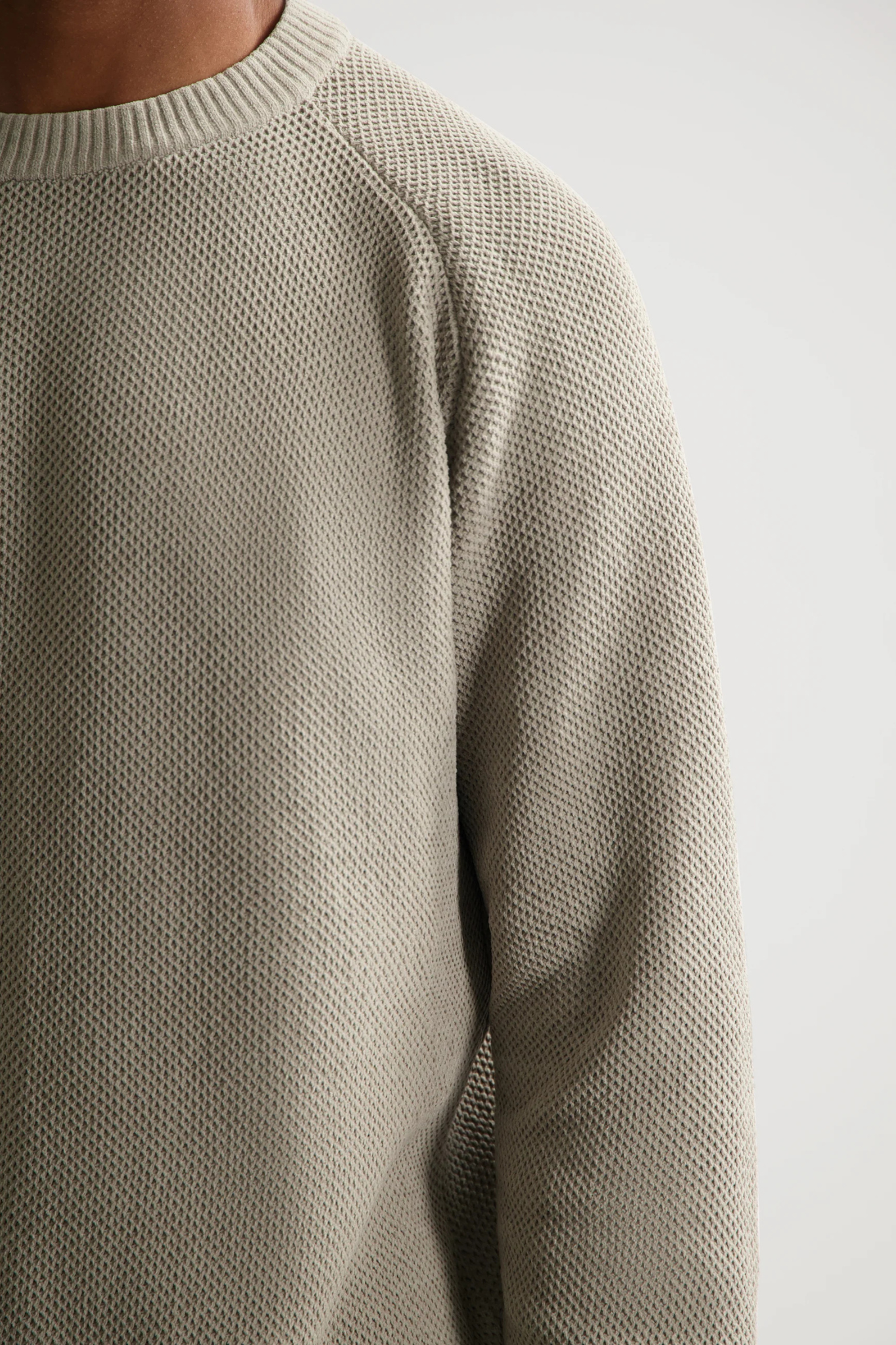 NEILL BIG CHENILLE CREWNECK - VINTAGE KHAKI