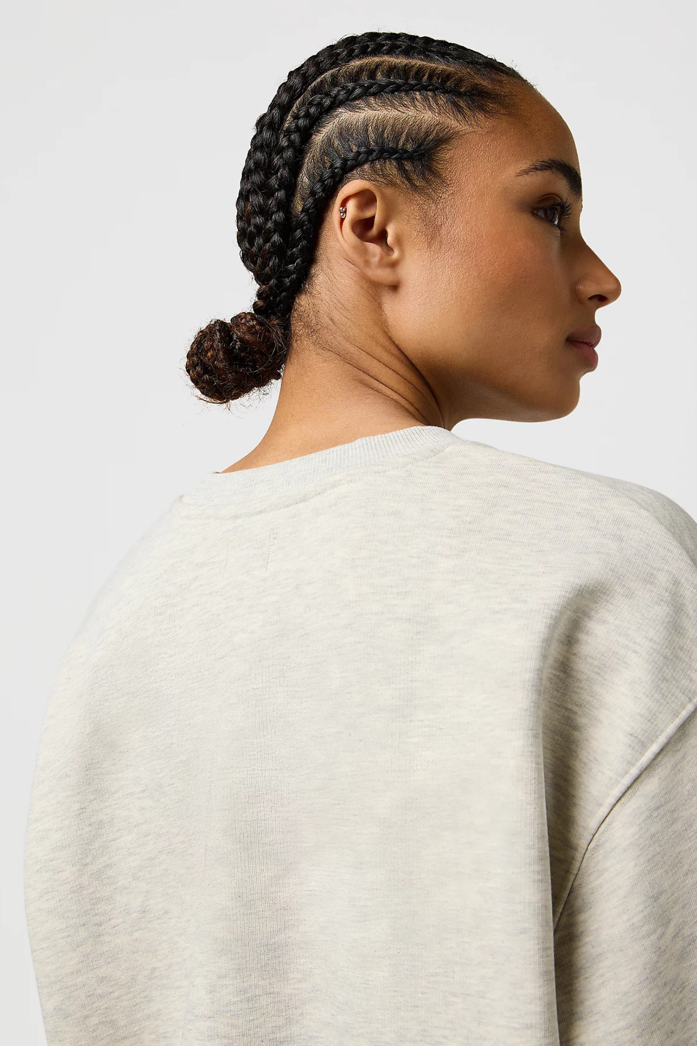 OVERSIZED SWEATER - OAT MELE