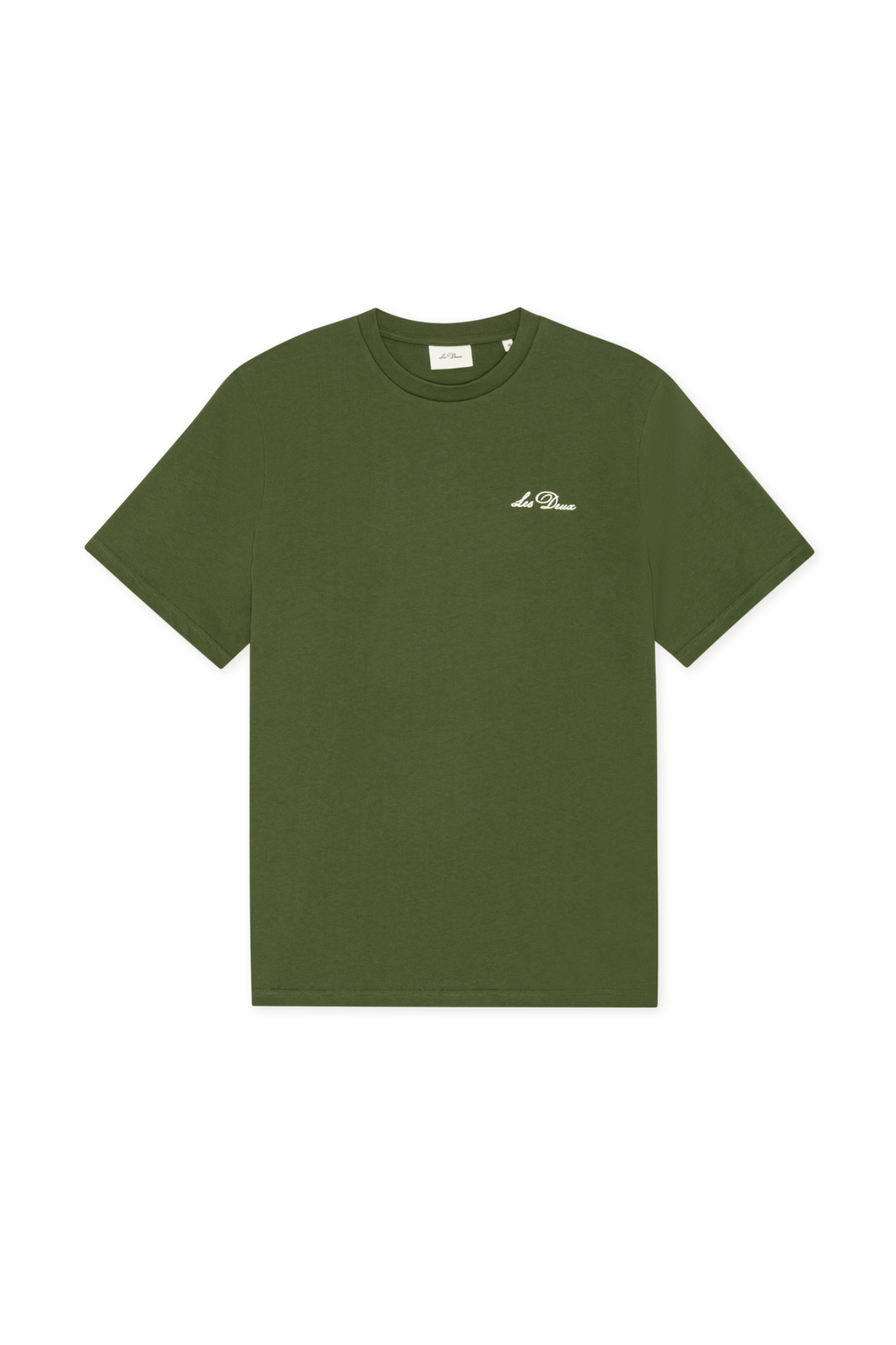 SIGNATURE PRINT T-SHIRT - RIFLE GREEN