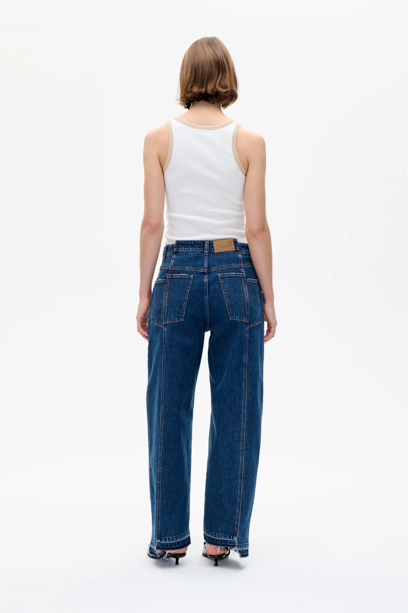 NANYA PANTS - DARK BLUE DENIM