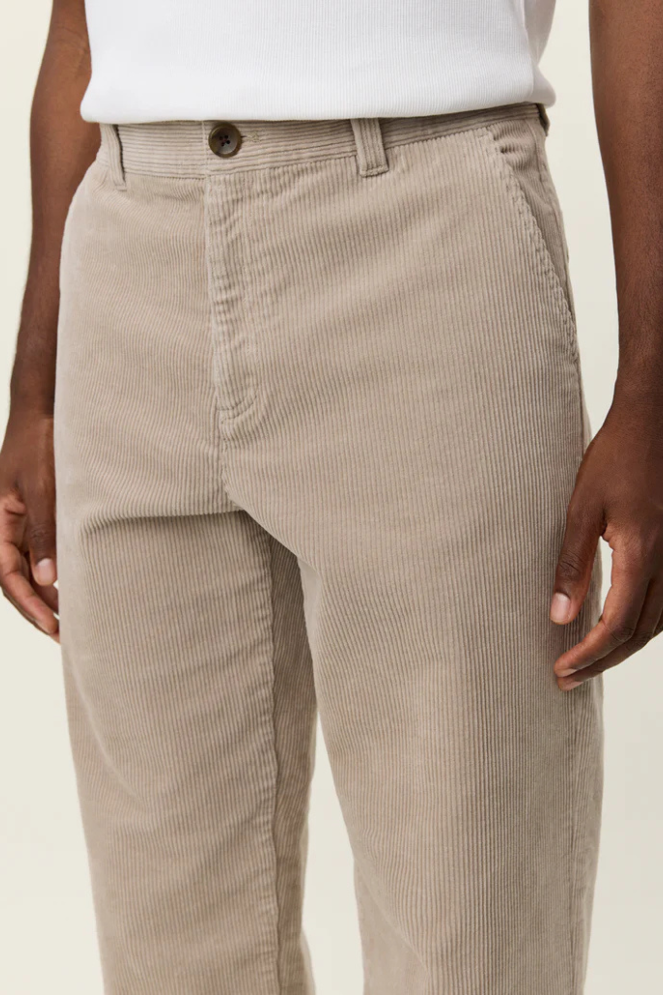 KODY CORDUROY PANTS - LIGHT SAND