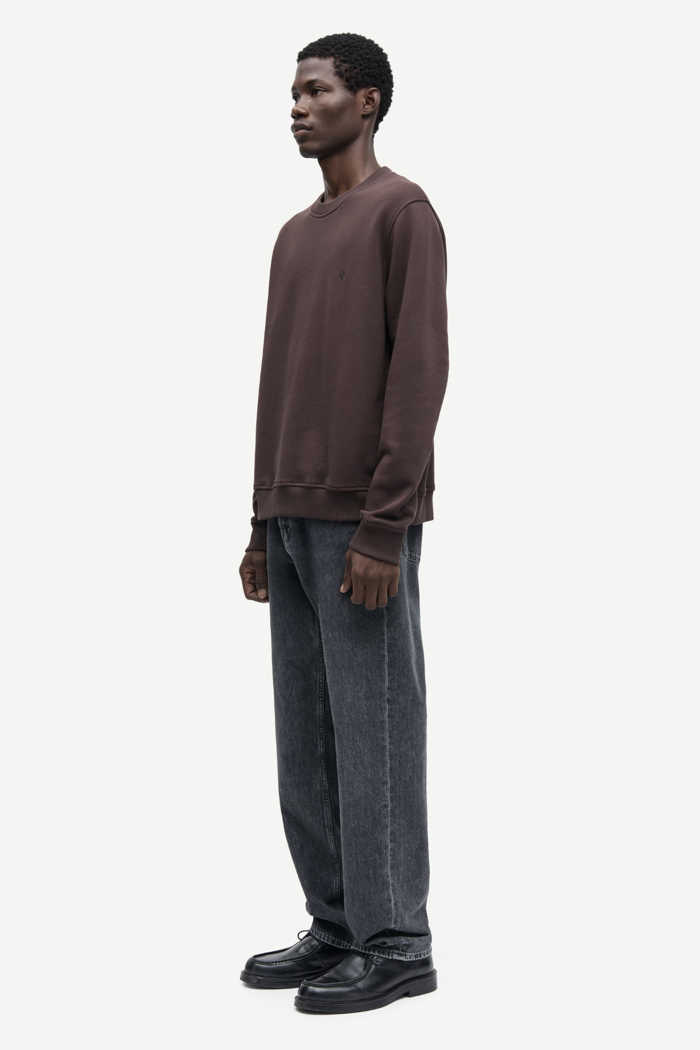 OTTO SWEATSHIRT - BLACK COFFEE