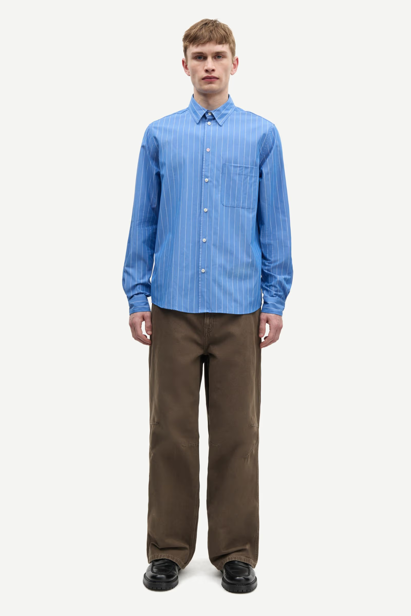 RYAN J SHIRT - BRIGHT COBALT ST