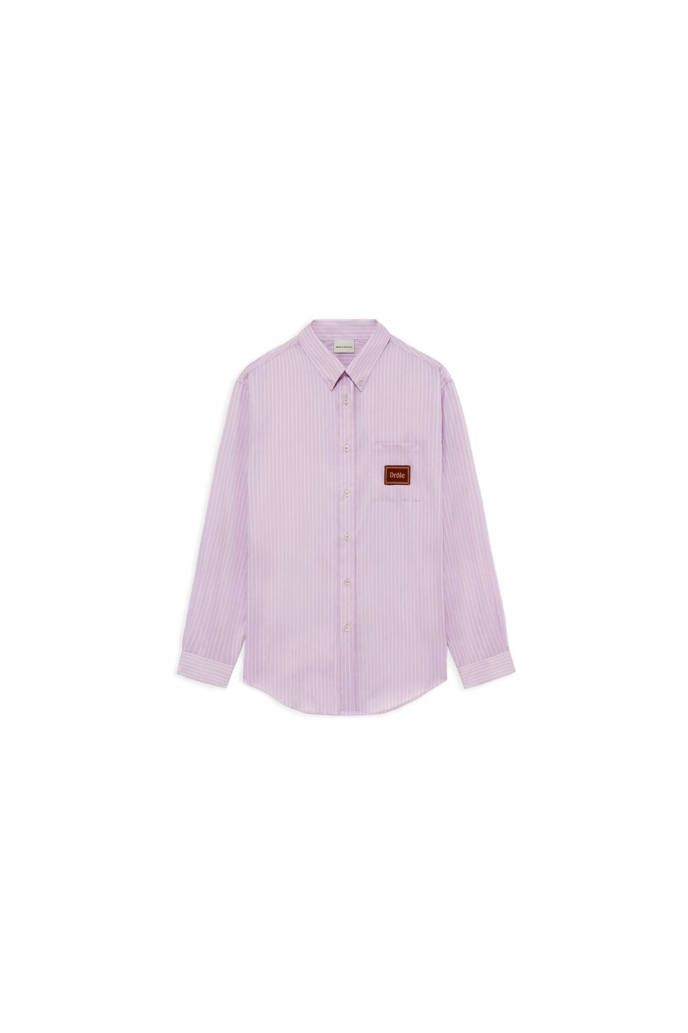 CHEMISE RAYEE DRÔLE COTON - LAVANDER