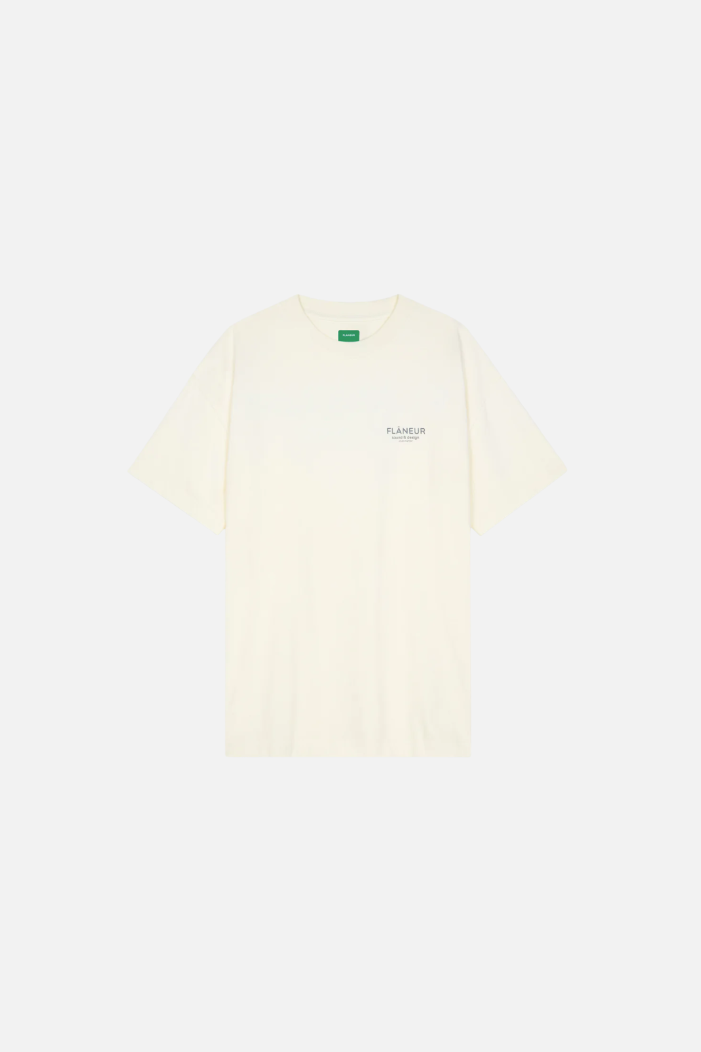 SOUND & DESIGN T-SHIRT - WASHED WHITE