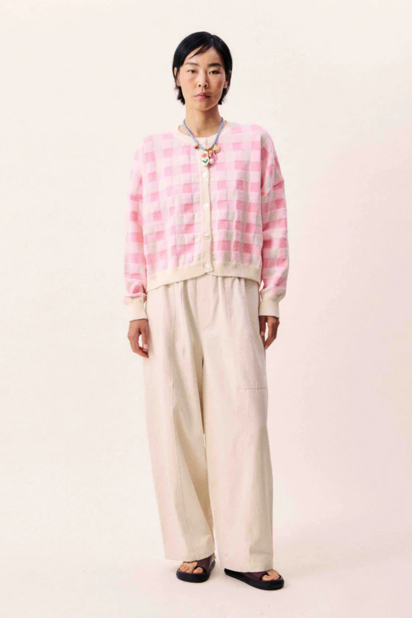 PADINA CARDIGAN - PINK