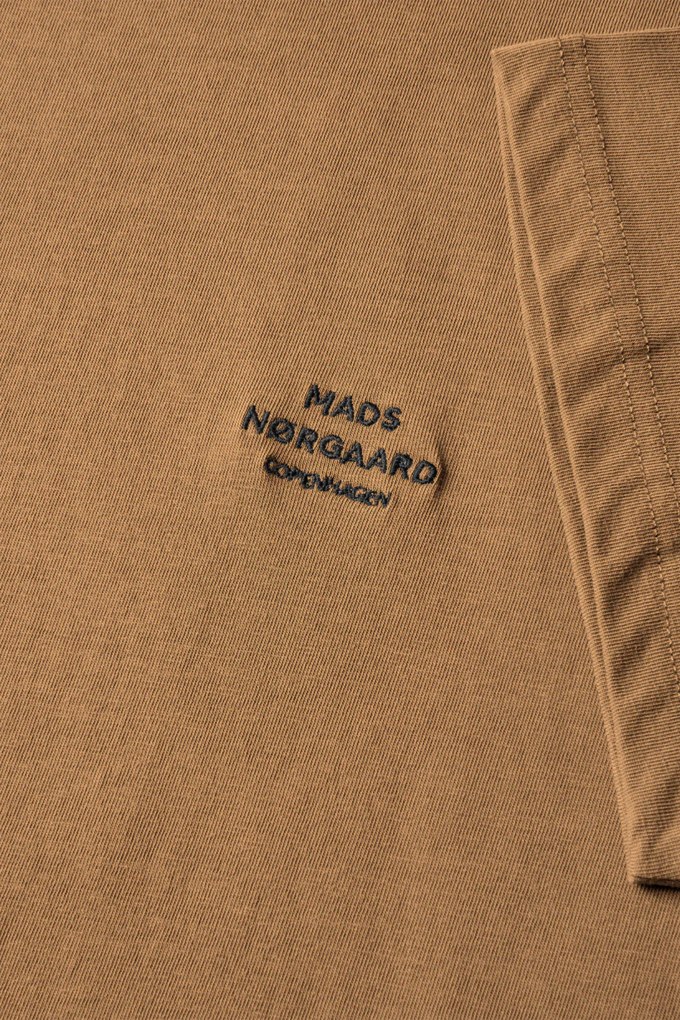 COTTON JERSEY FRODE LOGO TEE - ERMINE