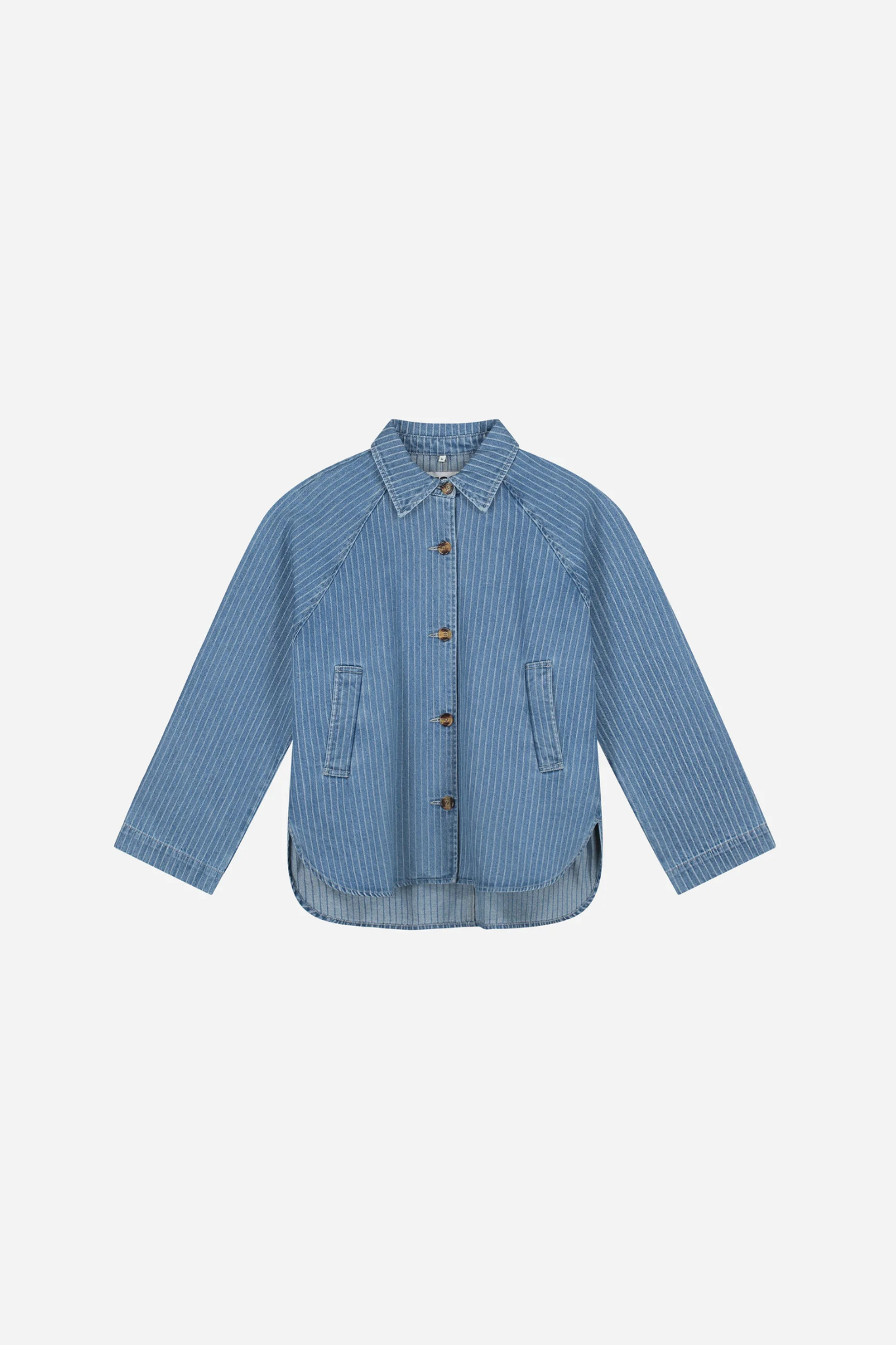 BESS SHIRT - LIGHT BLUE STRIPE