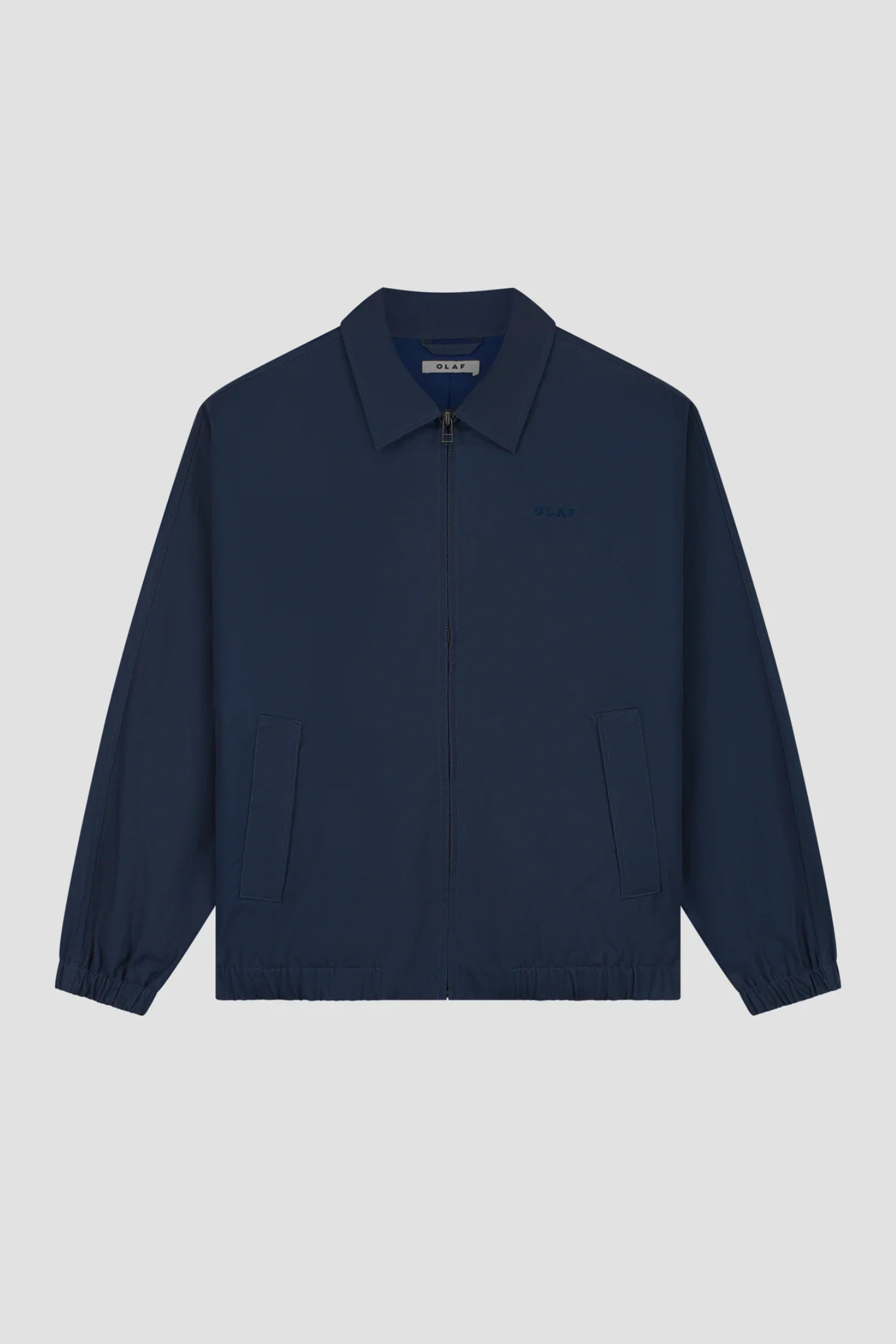 WASHED COACH JACKET - NAVY