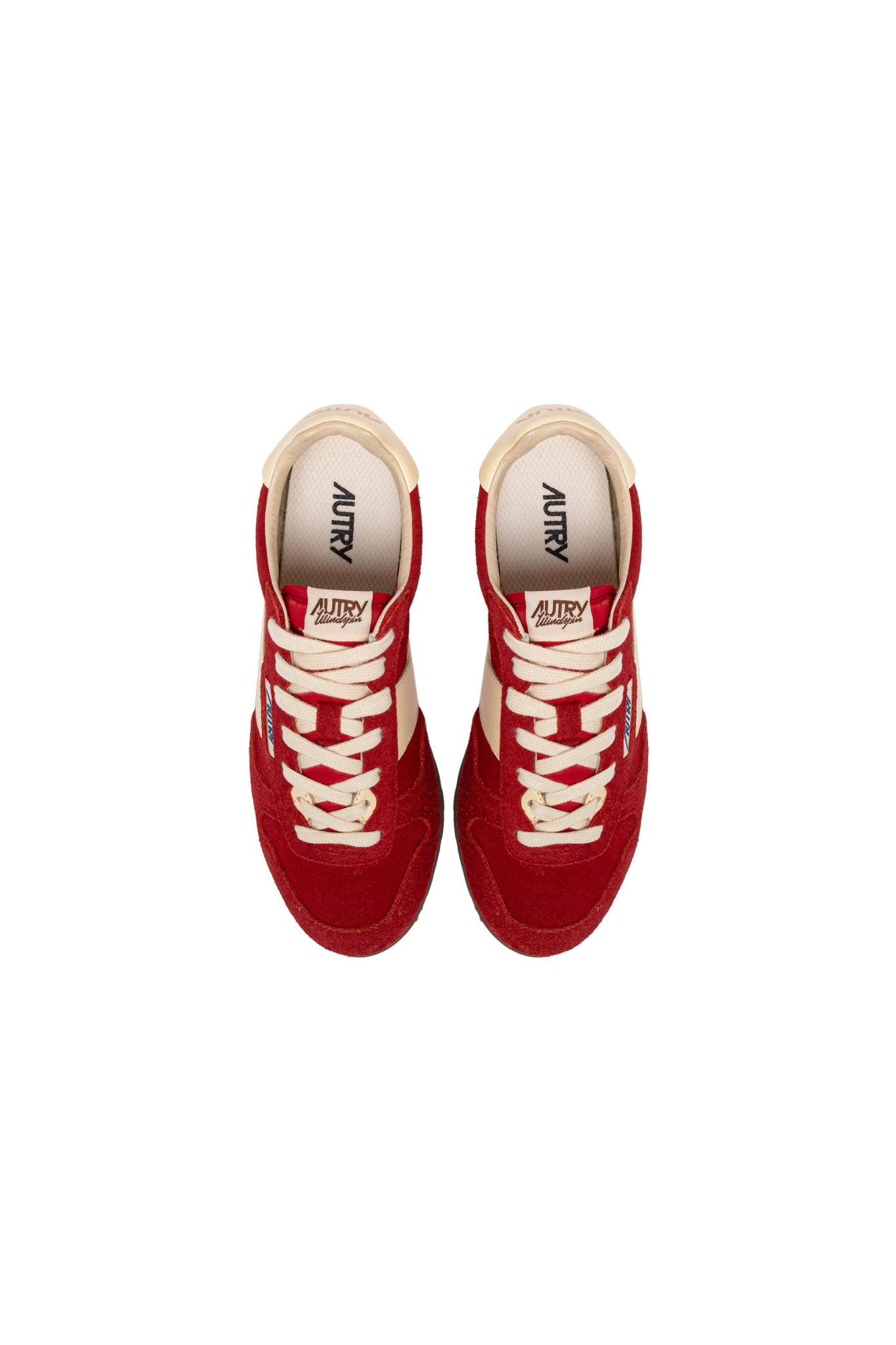 WSLW-UB08 - WINDSPIN LOW WOMEN SNEAKERS - SUEDE/LEAT RUBY/RUT