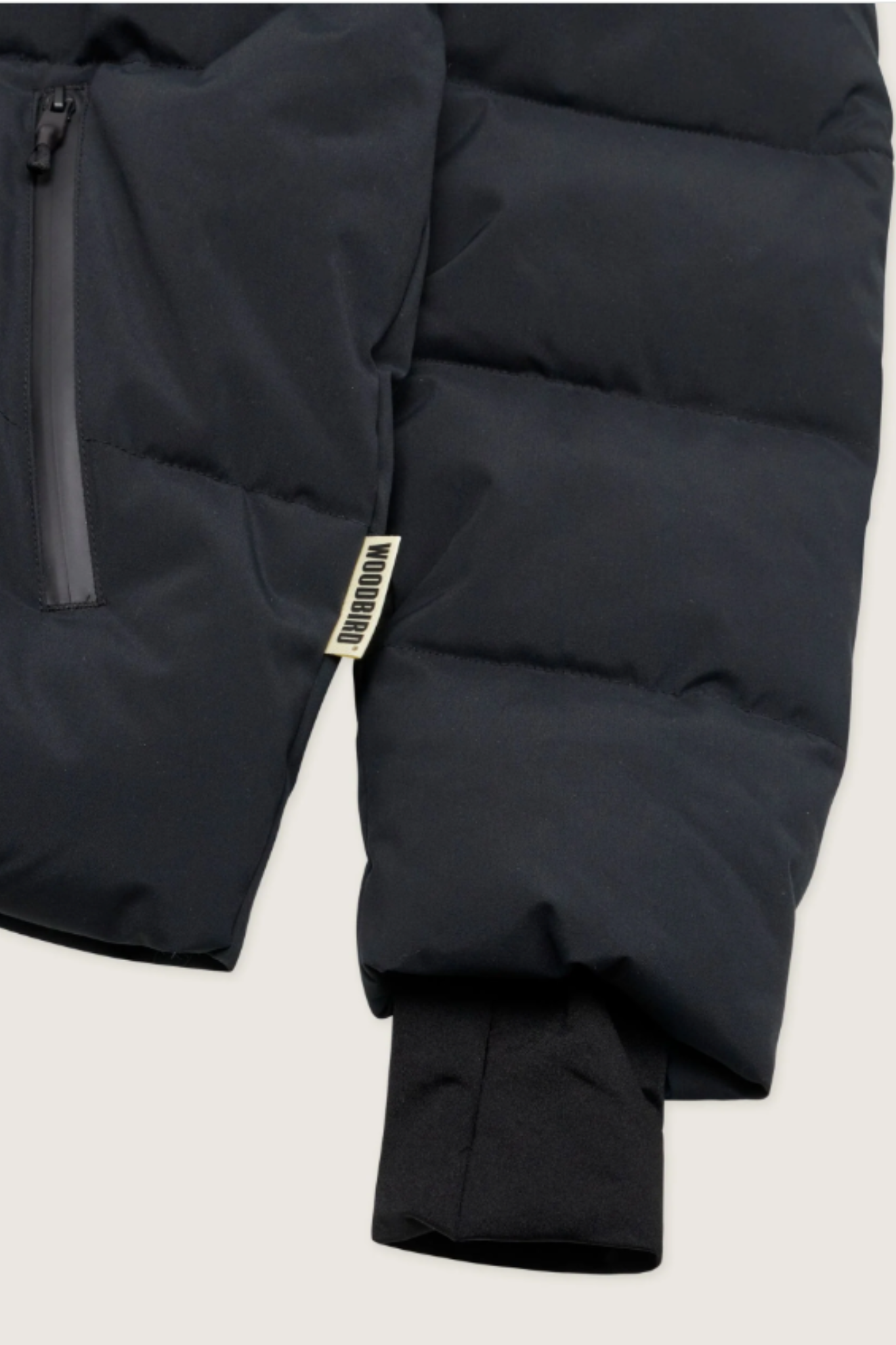 DAPPER PUFF JACKET - BLACK