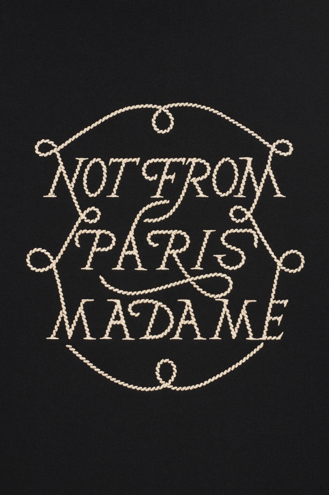 LE T-SHIRT SLOGAN TRESSES - BLACK