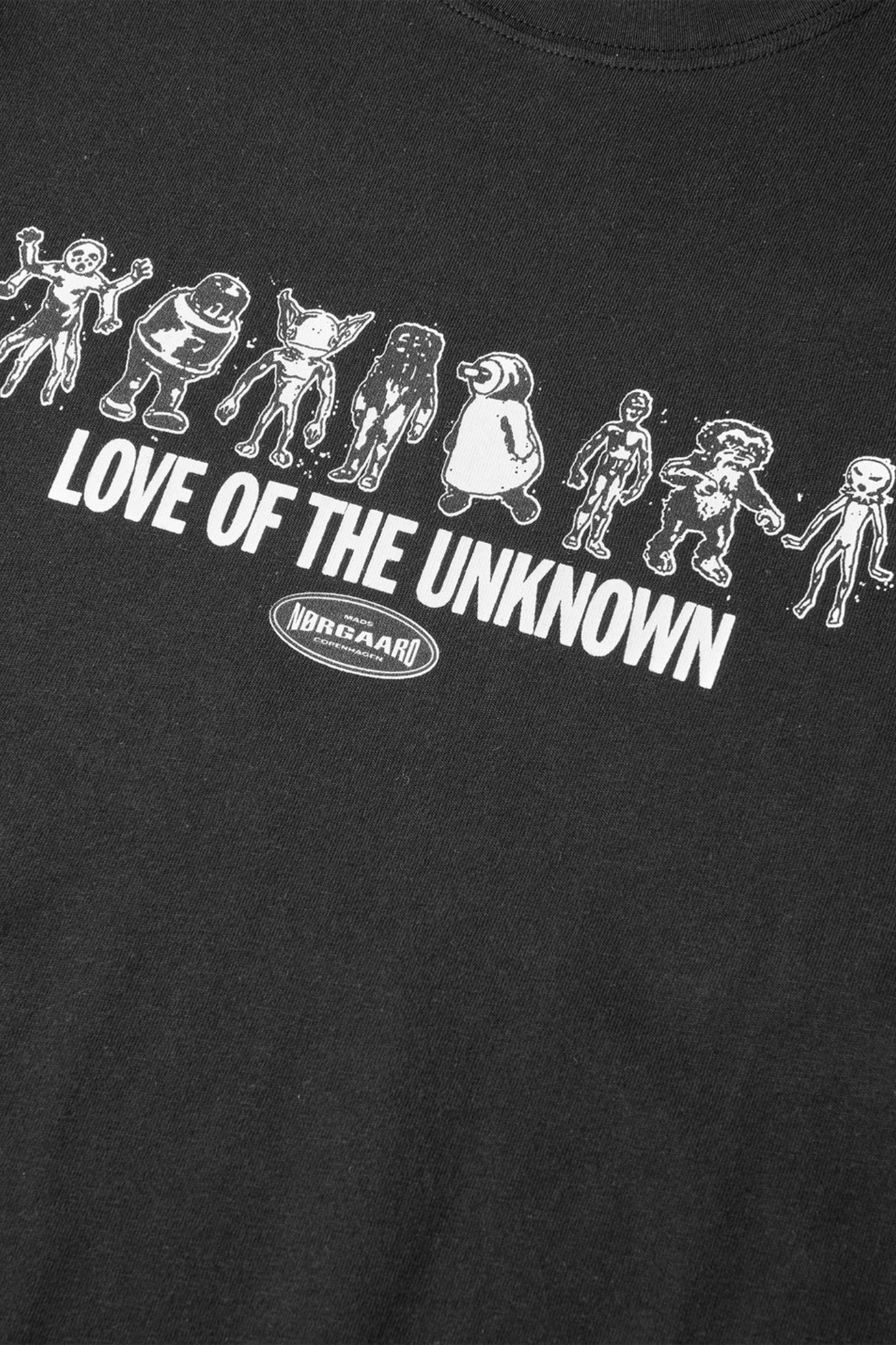 COTTON JERSEY UNKNOWN FRODE TEE - BLACK