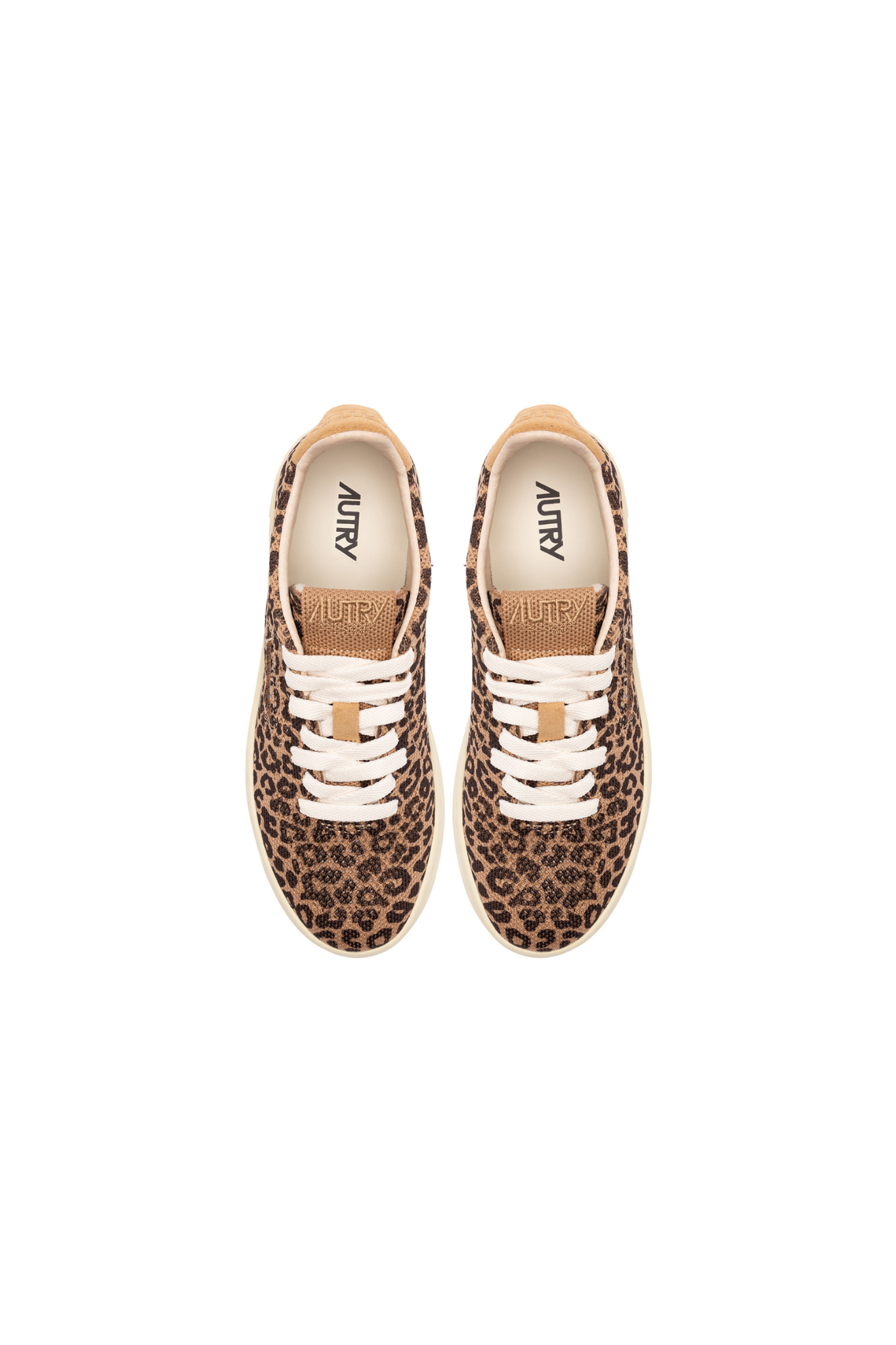 EKLW-AF03 EASEKNIT LOW WOMEN SNEAKERS - KNIT/ANPRINT LEOPRINT