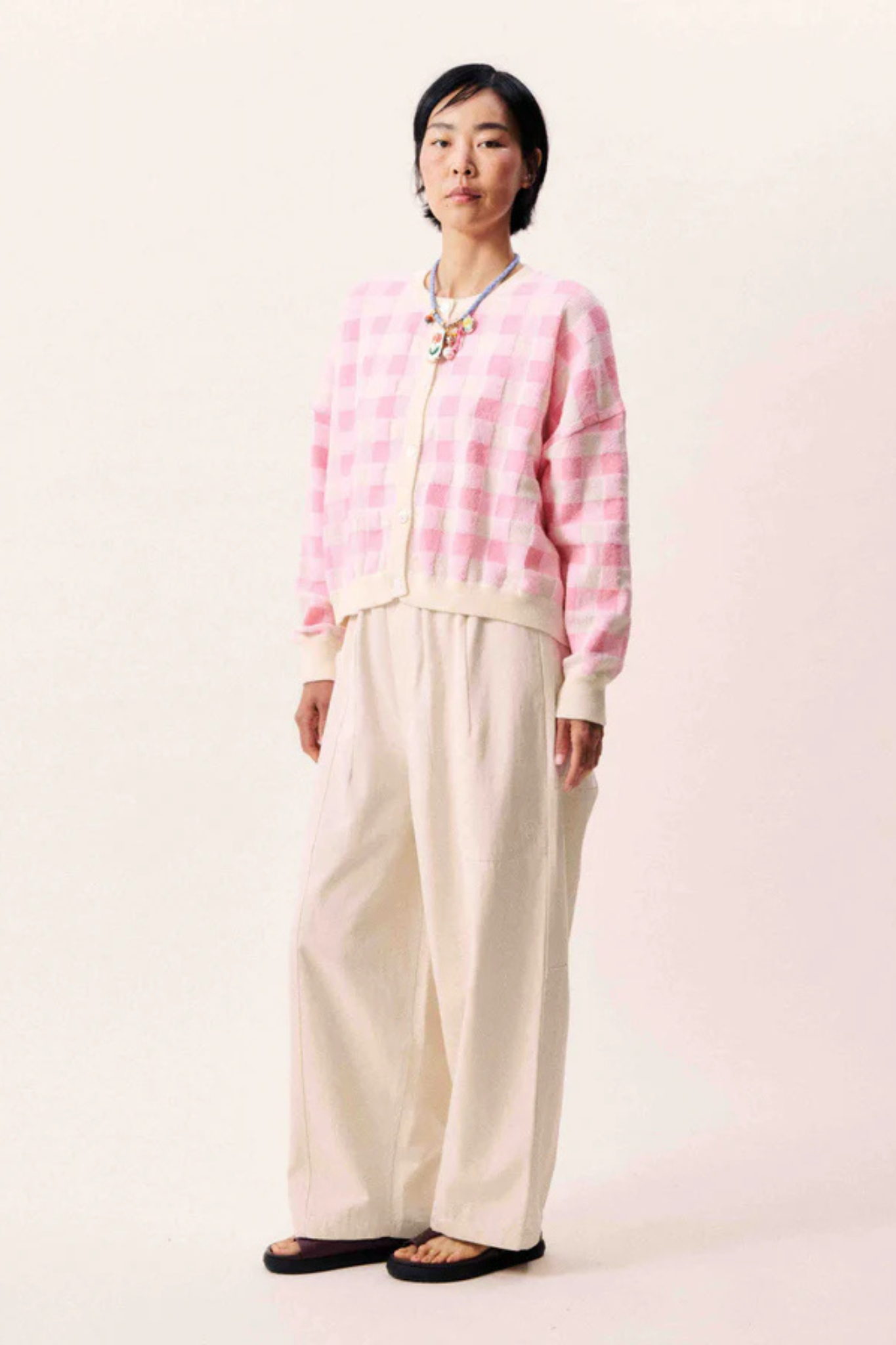 PADINA CARDIGAN - PINK