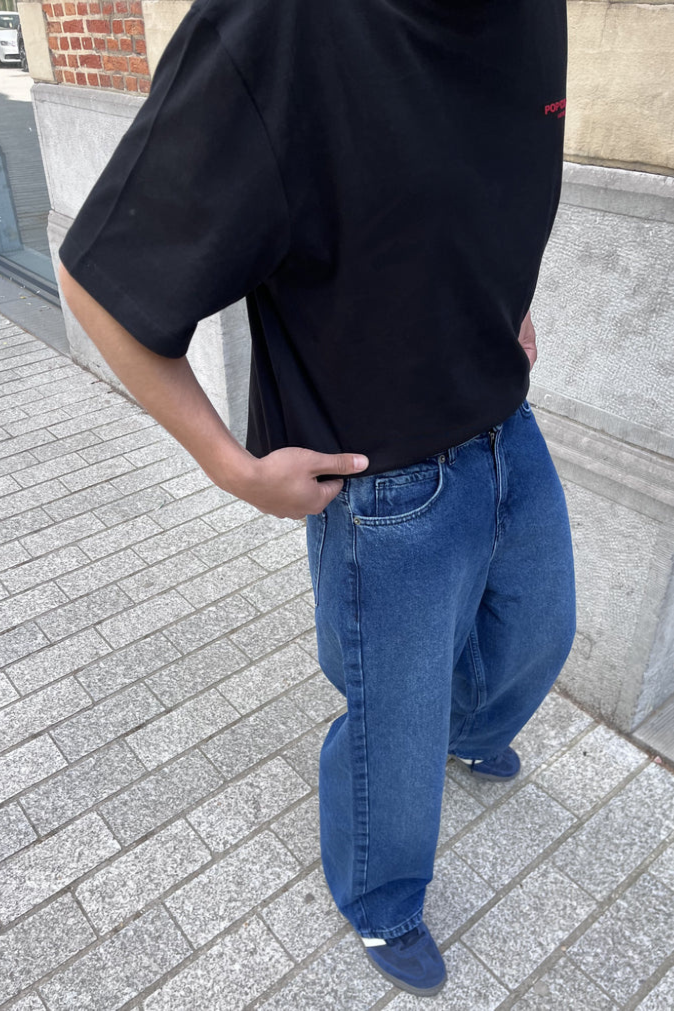 DENIM JEANS - DARK BLUE