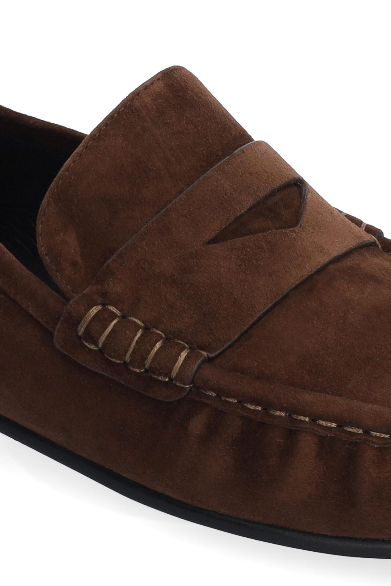 LYRA LOAFERS SHOES - SUEDE BROWN