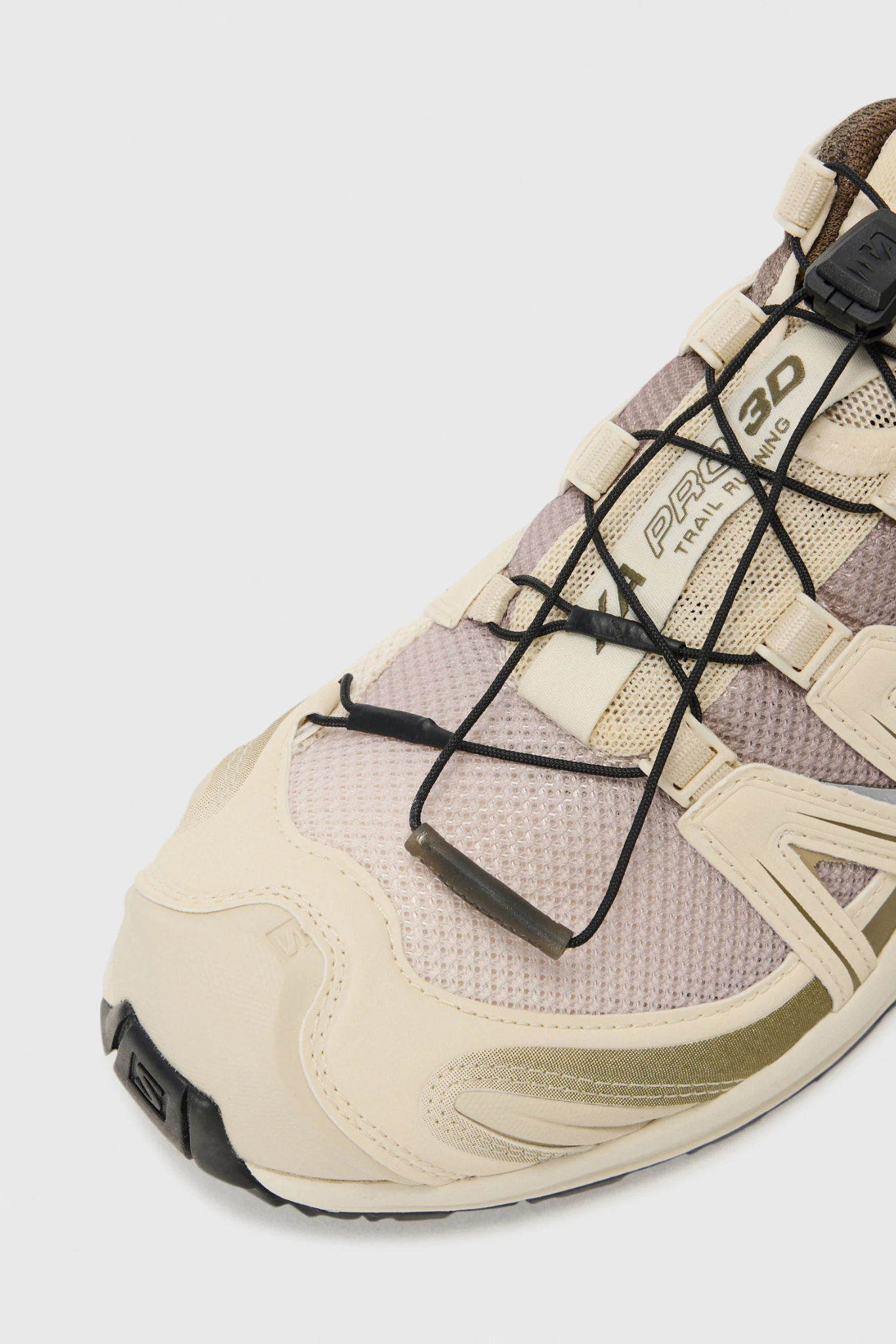 XA PRO 3D WOMEN SNEAKERS - STONE GRAY/ALMOND MILK/BLACK