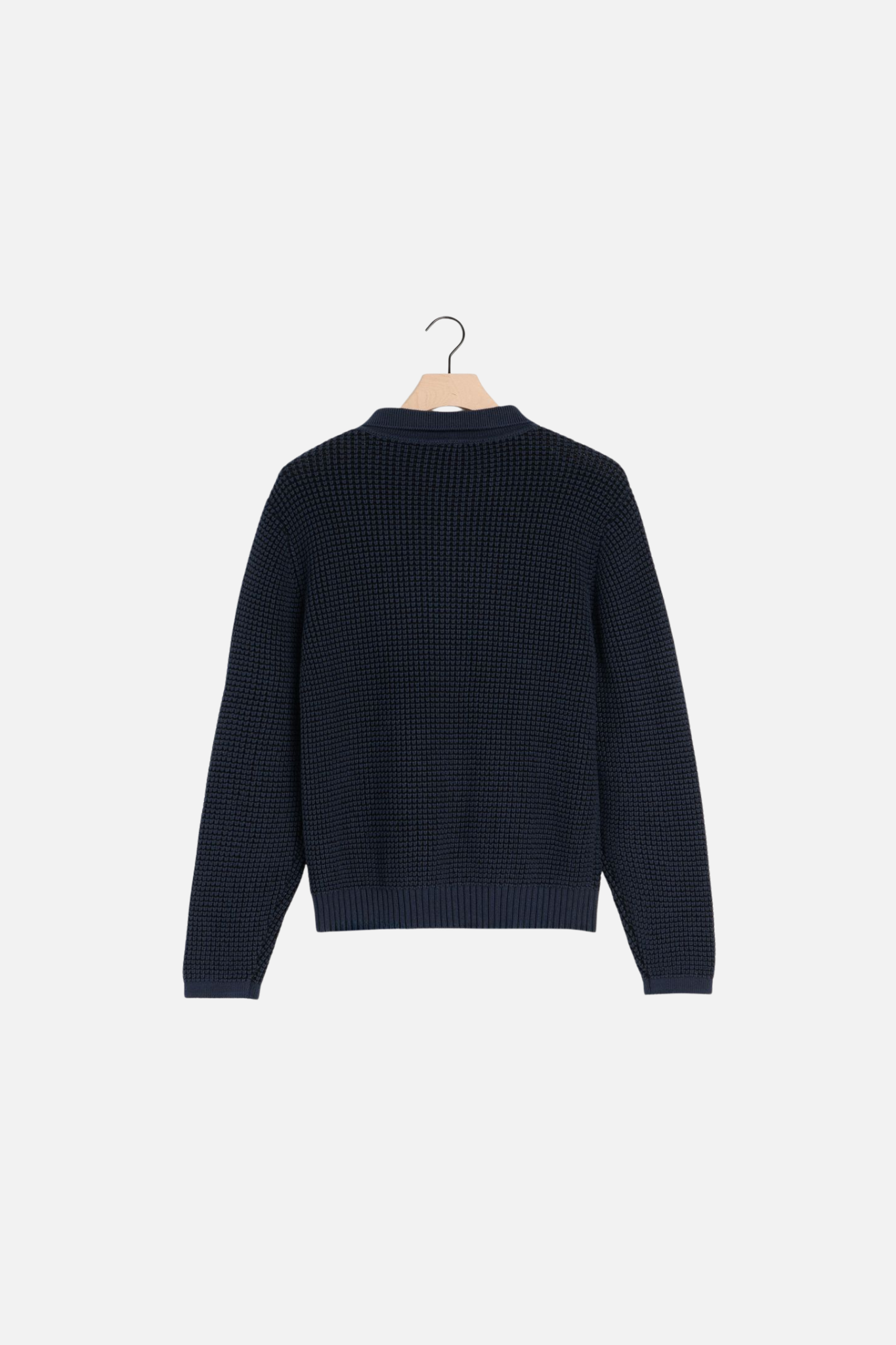 BAKER LS POLO SHIRT - OMBRE BLUE
