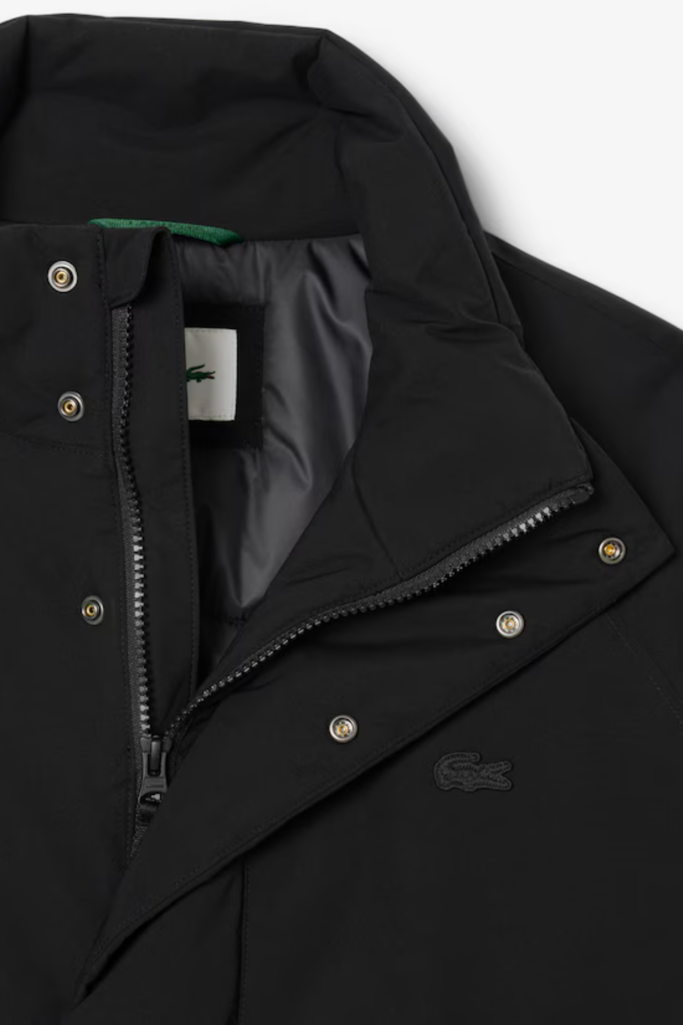 WATER-REPELLENT PADDED JACKET - BLACK