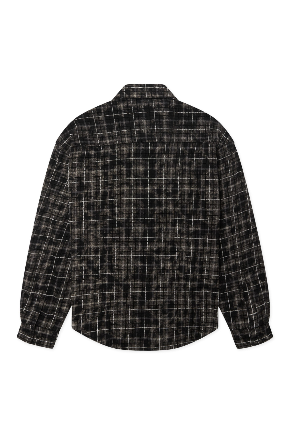 JONG WASH CHECK SHIRT - HONEY/DARK OLIVE