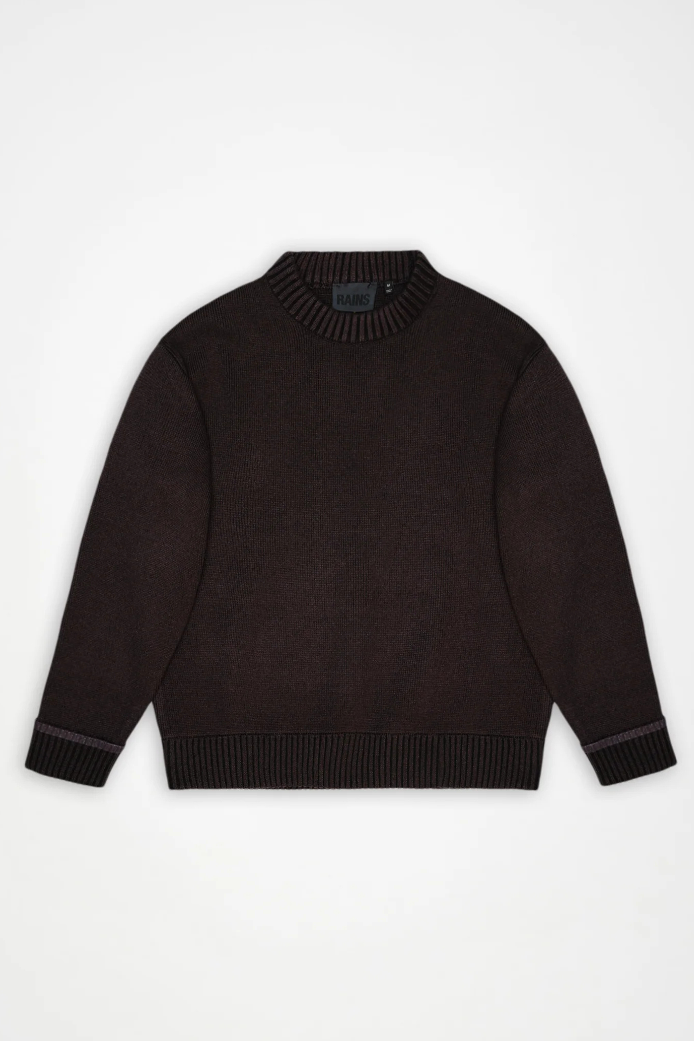 SOWA KNIT CREW NECK - BLACK