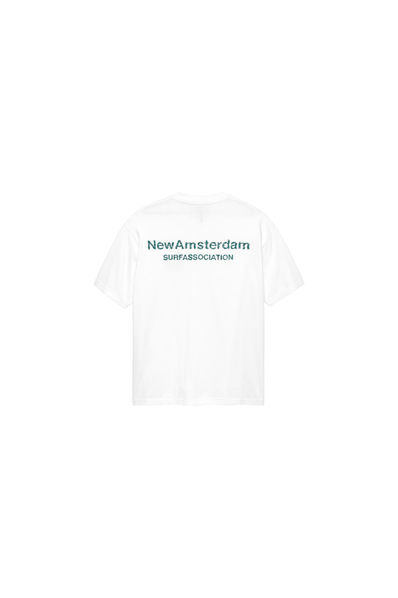 LOGO T-SHIRT - WHITE/SEA GREEN