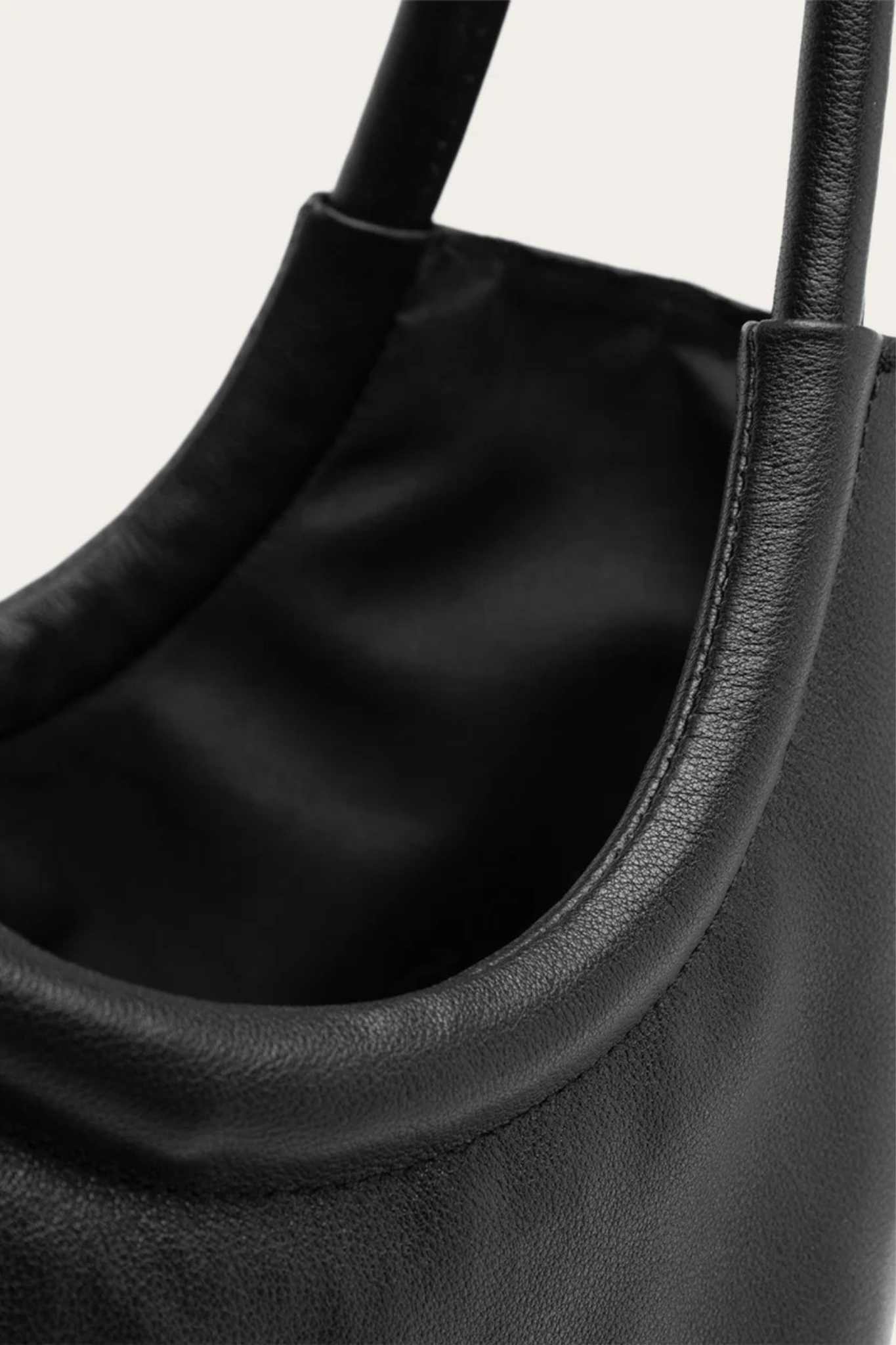 LABERTA REAL LEATHER BAG - BLACK