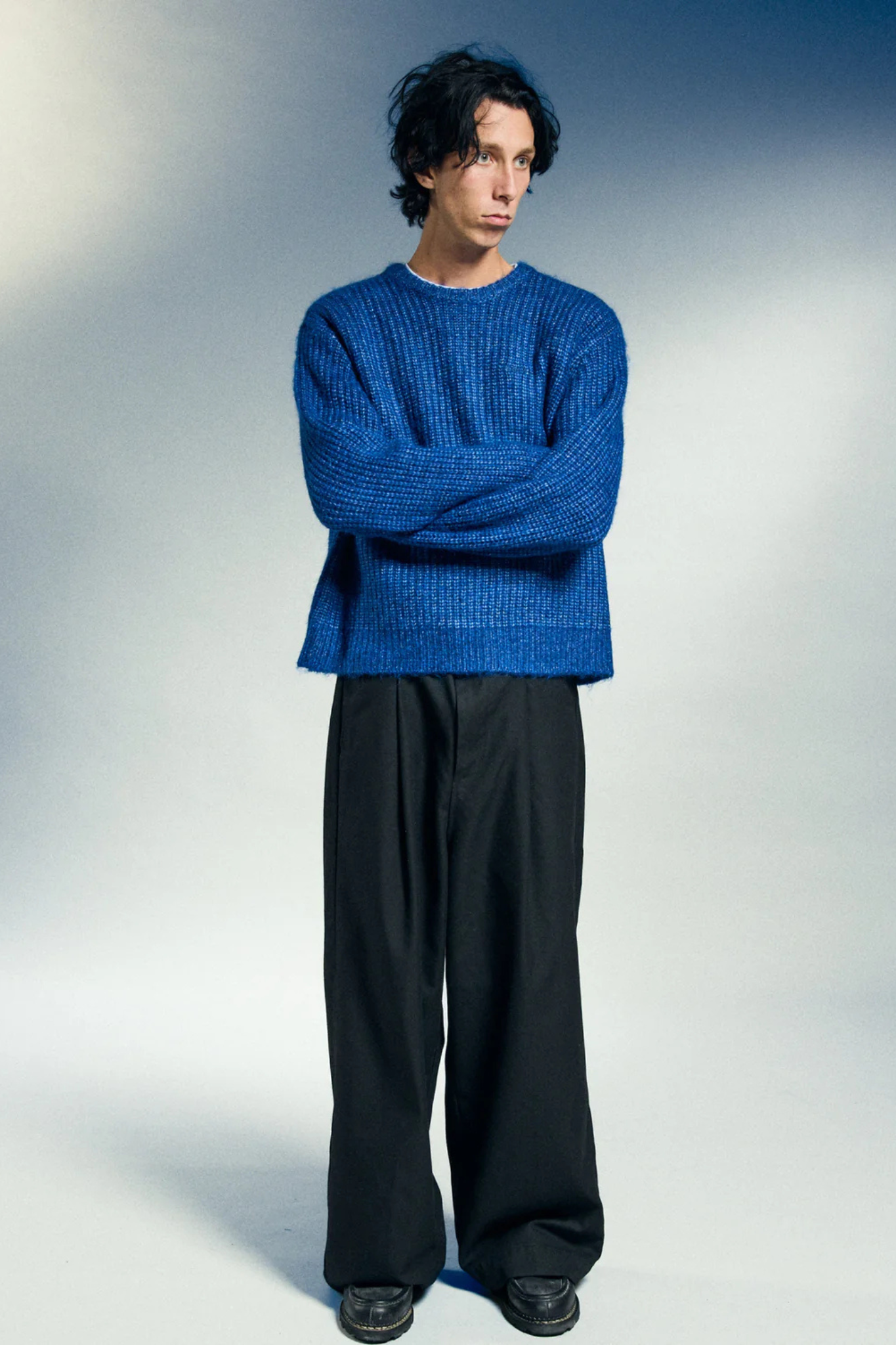 DEXTER SWEATER - SURF BLUE