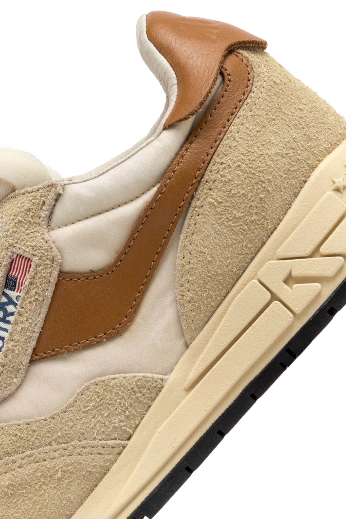 WWLW-UT10 - REELWIND LOW WOMEN SNEAKERS - SUEDE/NET ECRU/CATHSPY