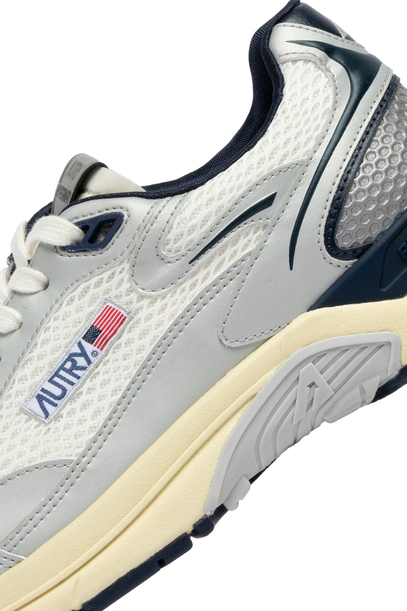 HYLW-MV04 - HYPERWAY LOW WOMEN SNEAKERS - MESH/MIR SILV/SPBLU