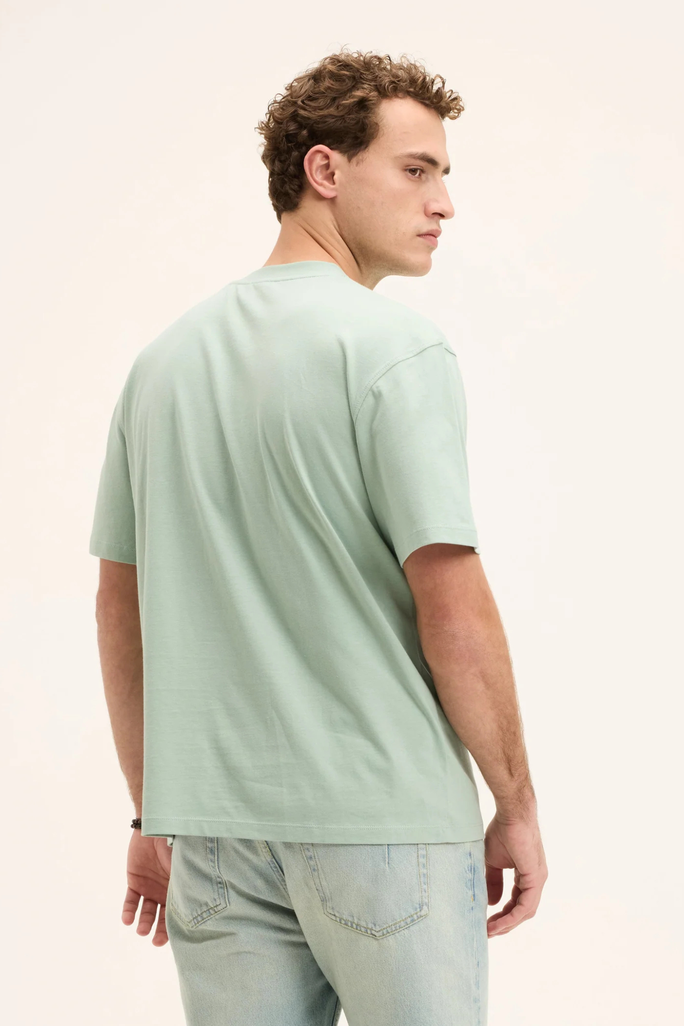 TOMMY T-SHIRT - SAGE GREEN