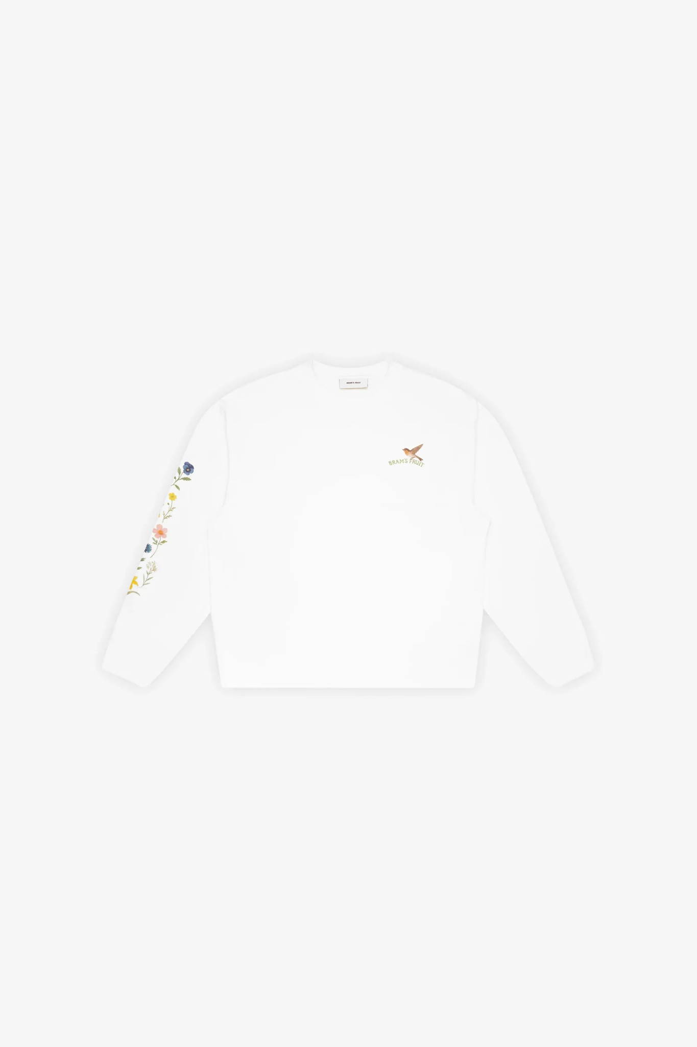 SCRIPT LOGO LONGSLEEVE T-SHIRT - WHITE