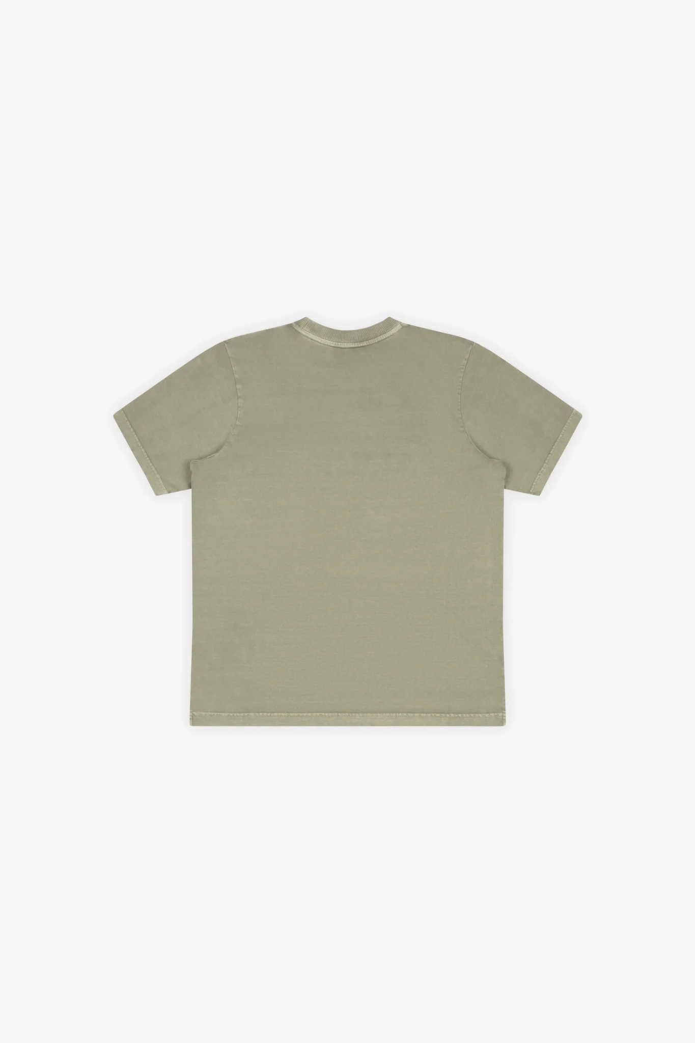 CHEST POCKET T-SHIRT - OLIVE GREEN