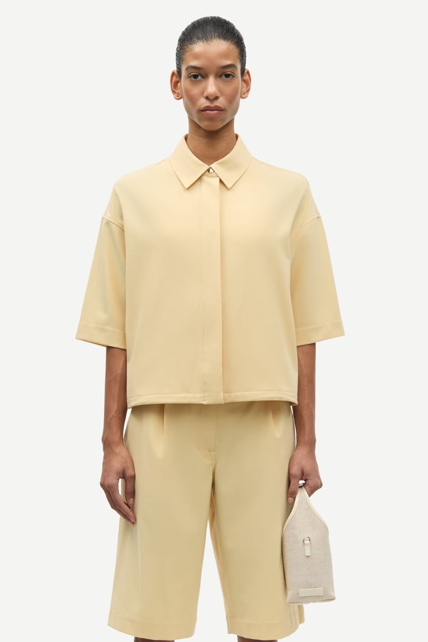 LULU SS SHIRT - STRAW